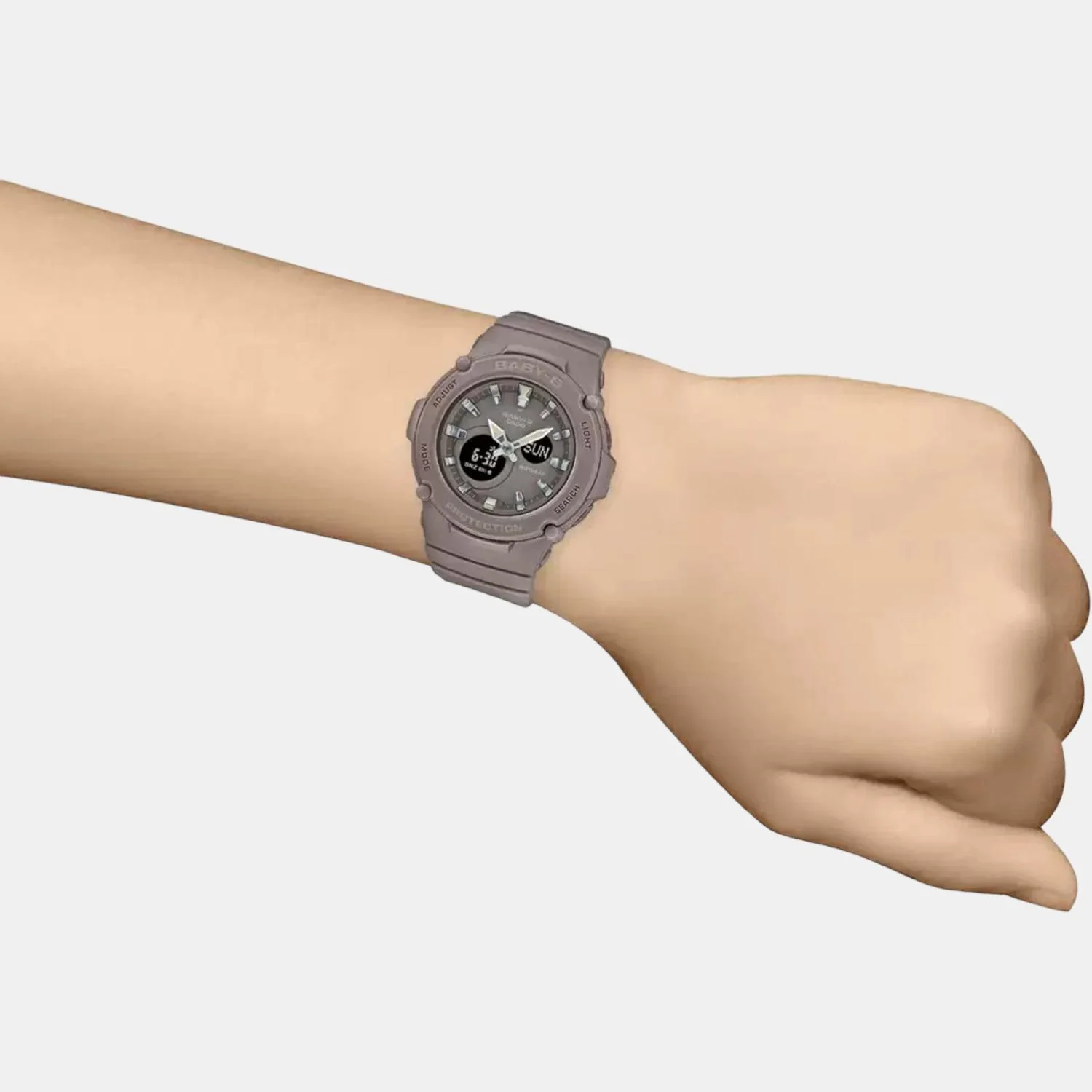 Baby-G Women Quartz Brown Dial Analog-Digital Resin Watch BX195 - Image 5