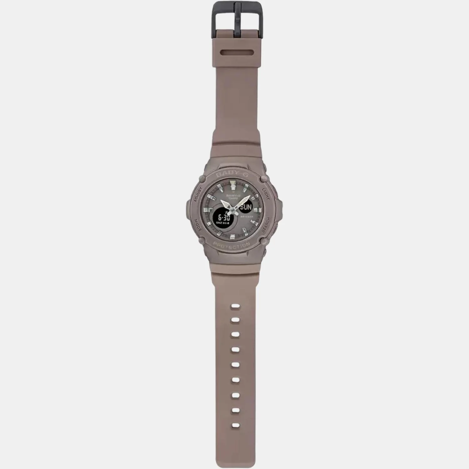 Baby-G Women Quartz Brown Dial Analog-Digital Resin Watch BX195 - Image 6