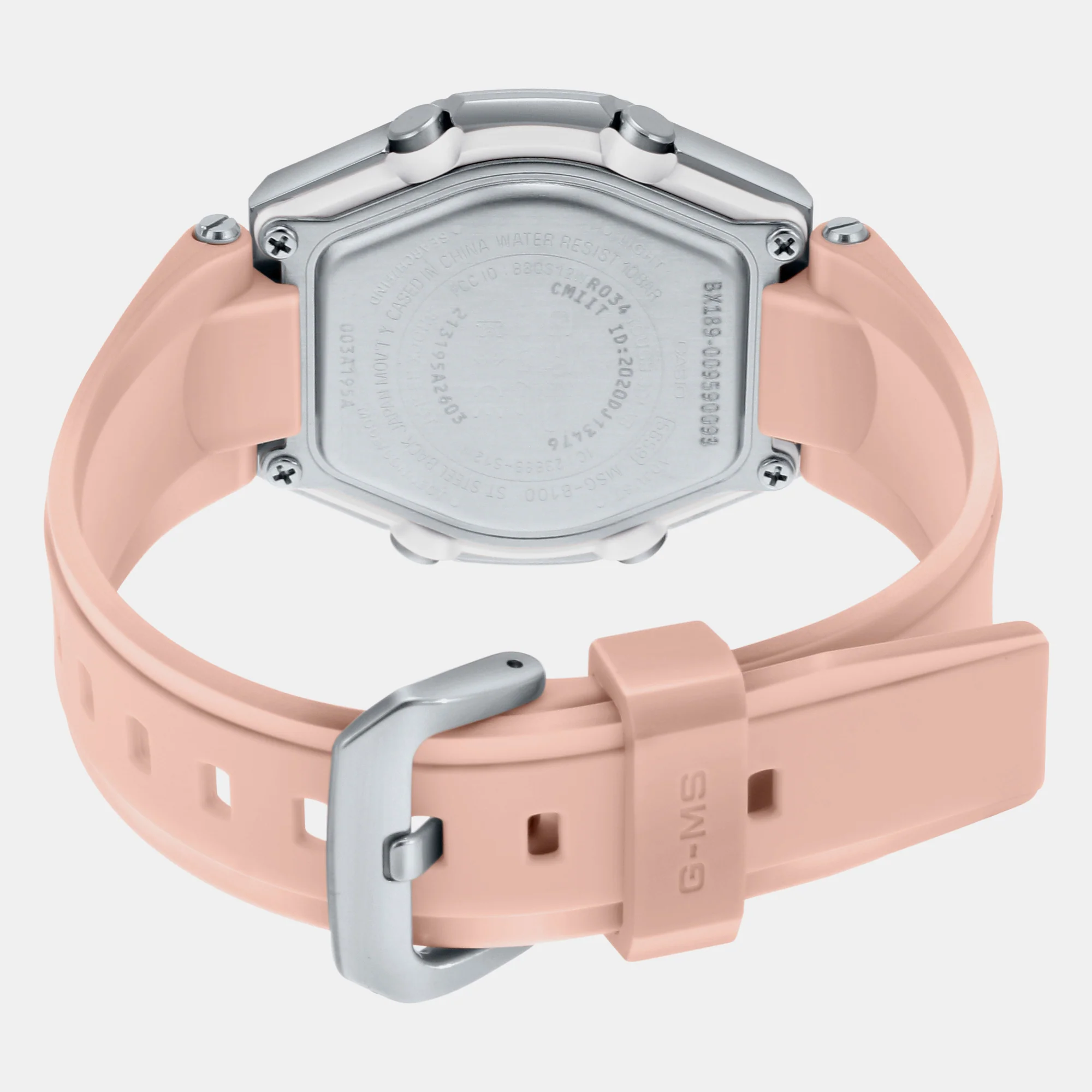 Baby-G Women Quartz Pink Dial Analog-Digital Resin Watch BX189 - Image 4