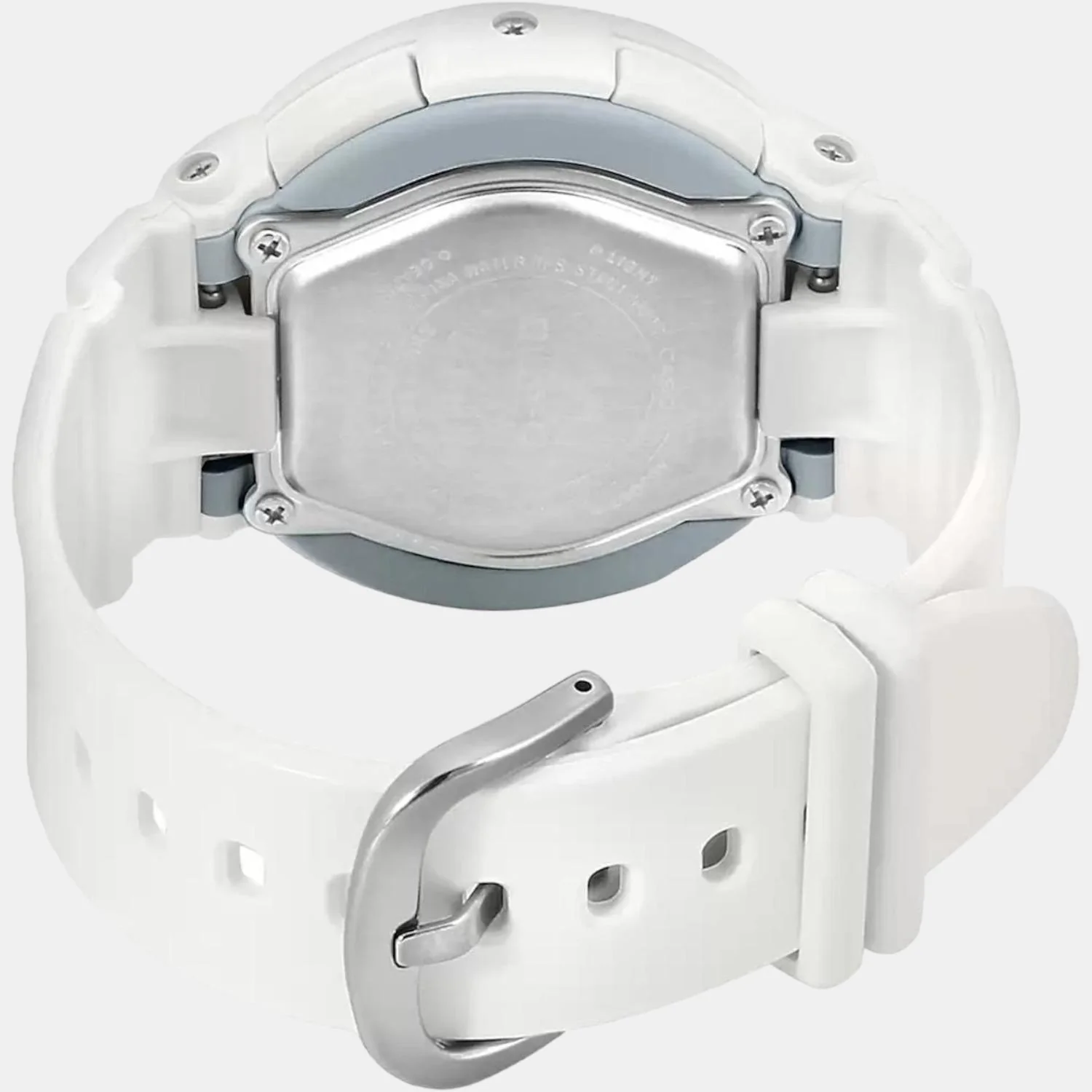 Baby-G Women Quartz Silver Dial Analog-Digital Leather Watch B145 - Image 5
