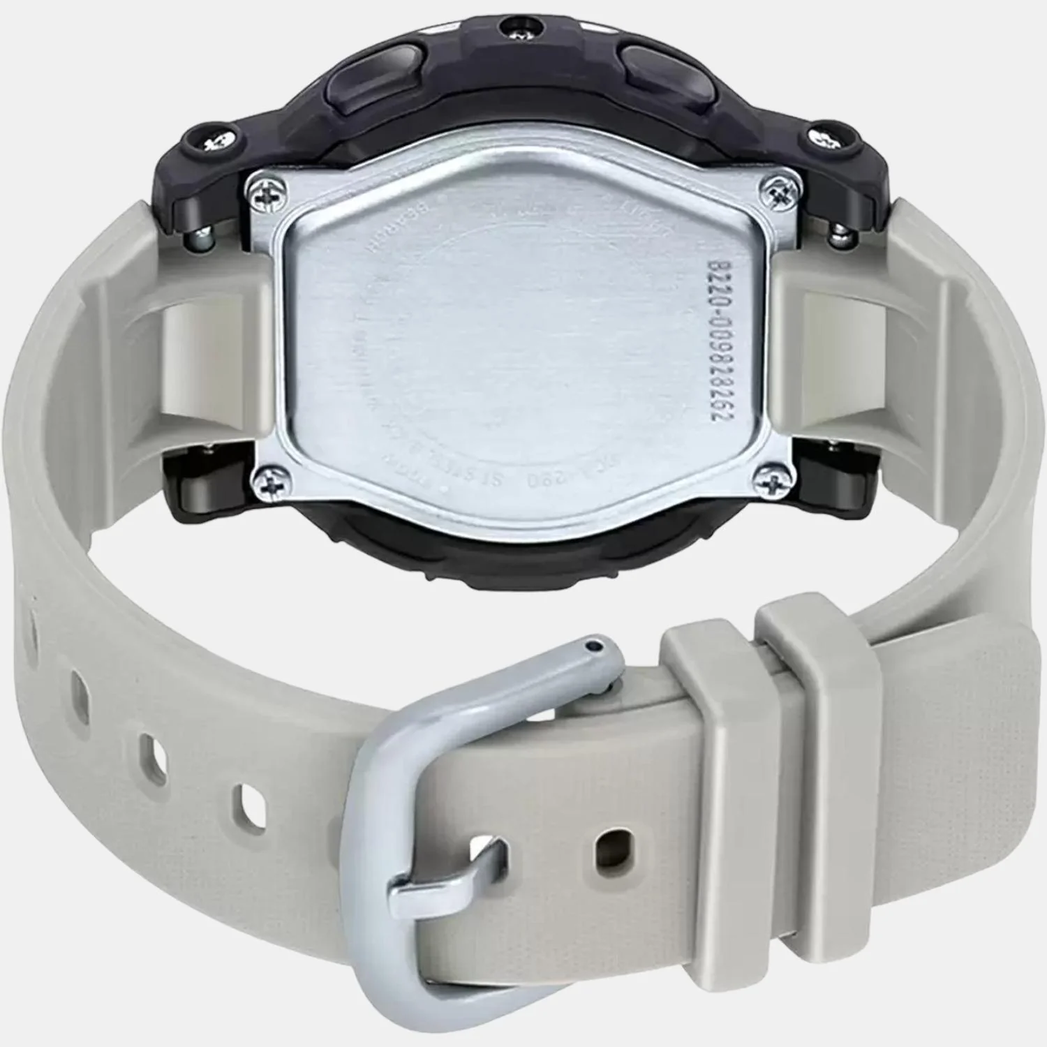 Baby-G Women Quartz Silver Dial Analog-Digital Resin Watch B220 - Image 4