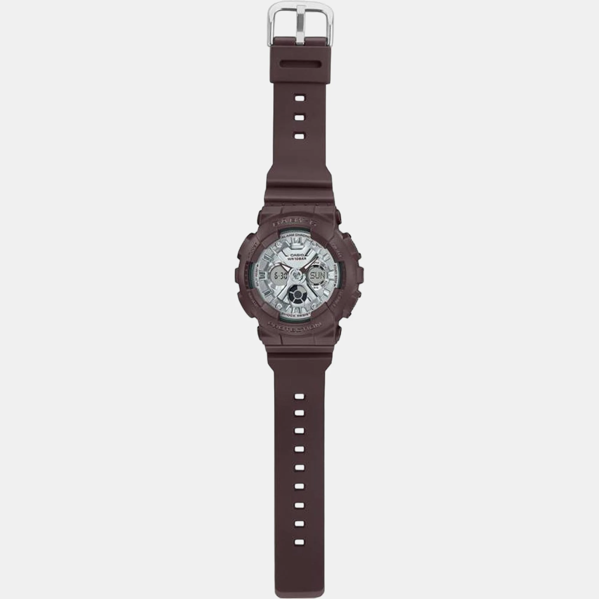 Baby-G Women Quartz Silver Dial Analog-Digital Resin Watch B229 - Image 4