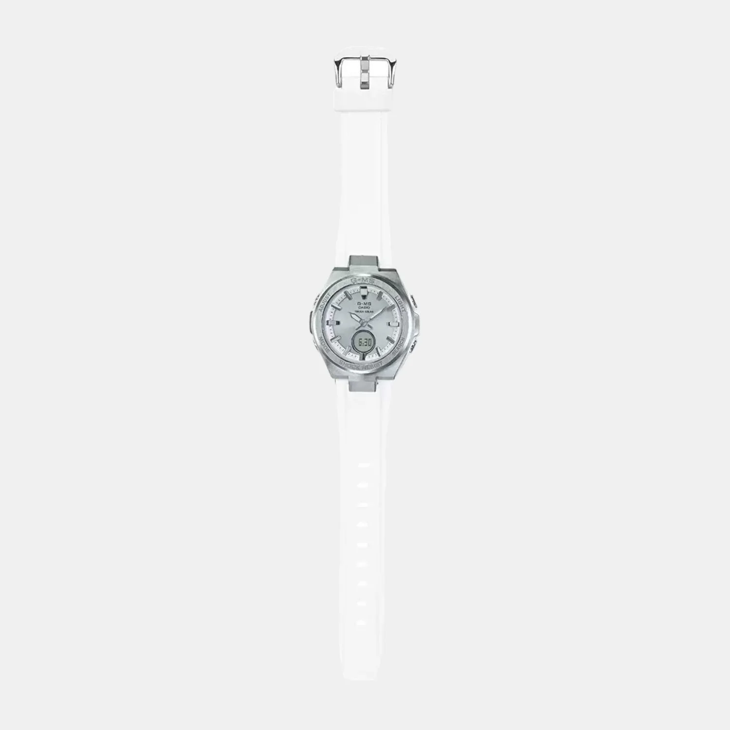 Baby-G Women Quartz Silver Dial Analog-Digital Stainless Steel Watch BX132 - Image 6