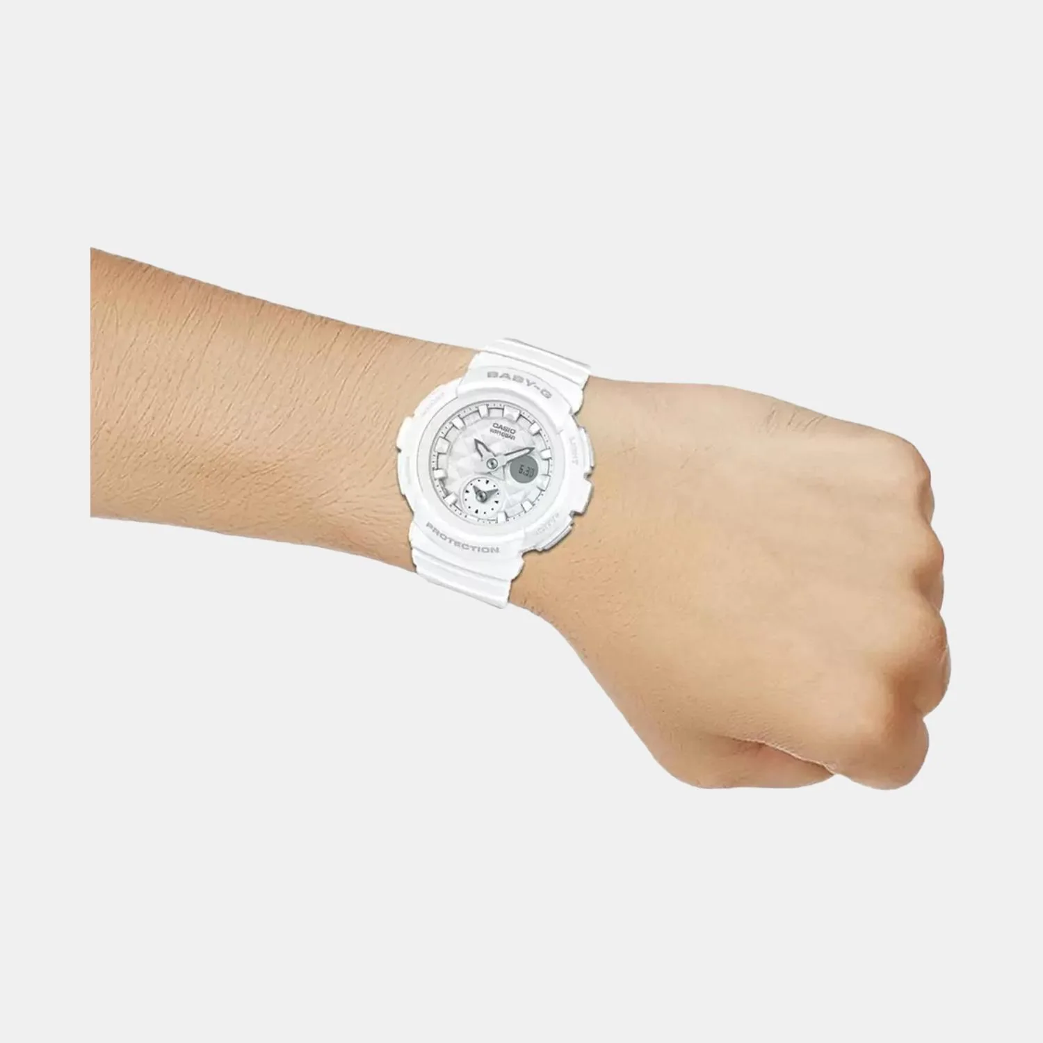 Baby-G Women Quartz White Dial Analog-Digital Resin Watch BX076 - Image 6