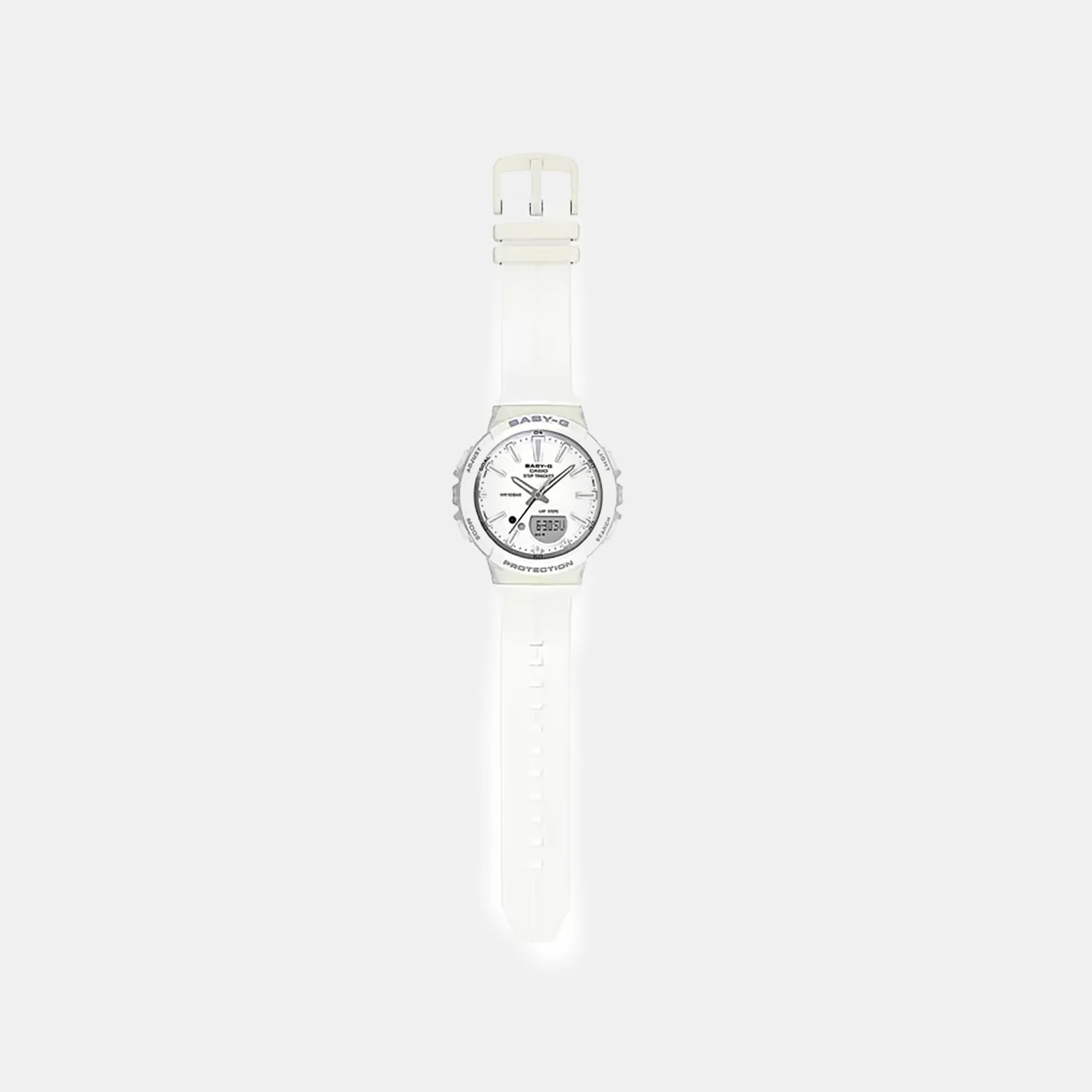 Baby-G Women Quartz White Dial Analog-Digital Resin Watch BX097 - Image 2