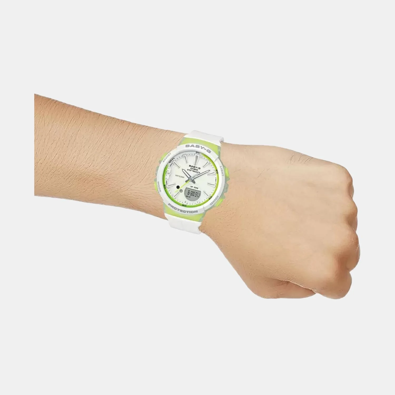 Baby-G Women Quartz White Dial Analog-Digital Resin Watch BX098 - Image 6