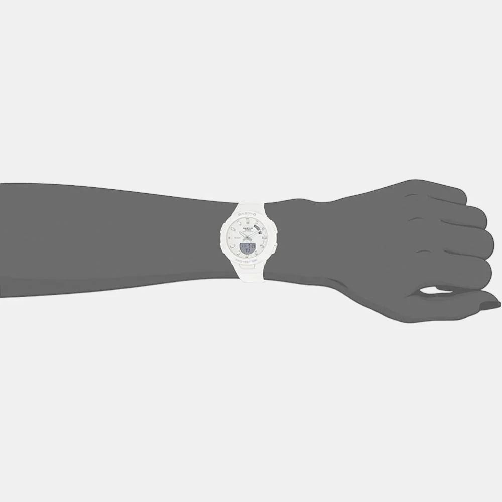 Baby-G Women Quartz White Dial Analog-Digital Resin Watch BX149 - Image 6