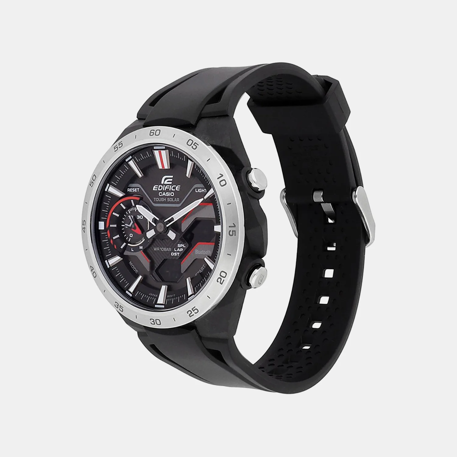 Edifice Men Quartz Black Dial Analog-Digital Resin Watch ED591 - Image 5