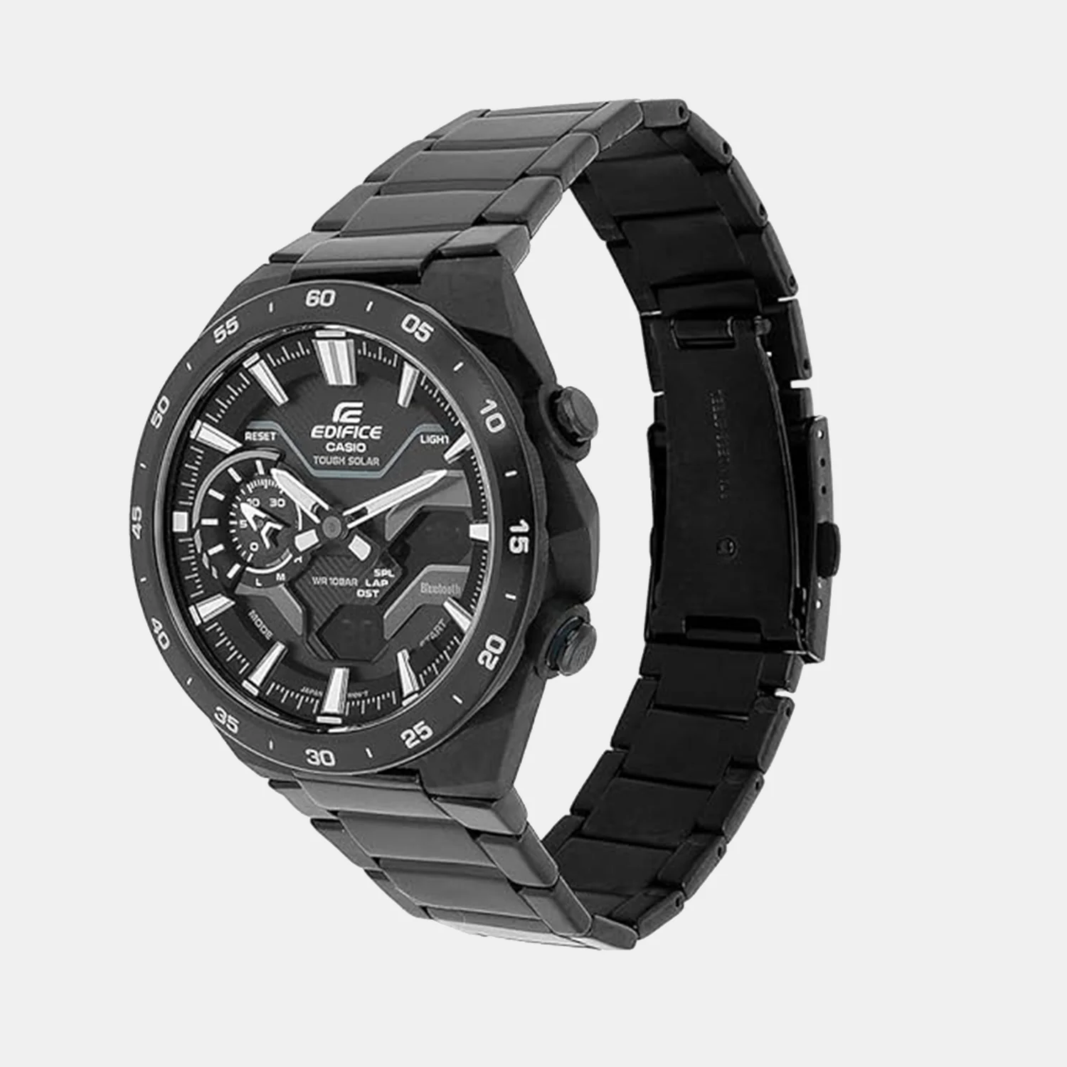 Edifice Men Quartz Black Dial Analog-Digital Stainless Steel Watch ED589 - Image 5