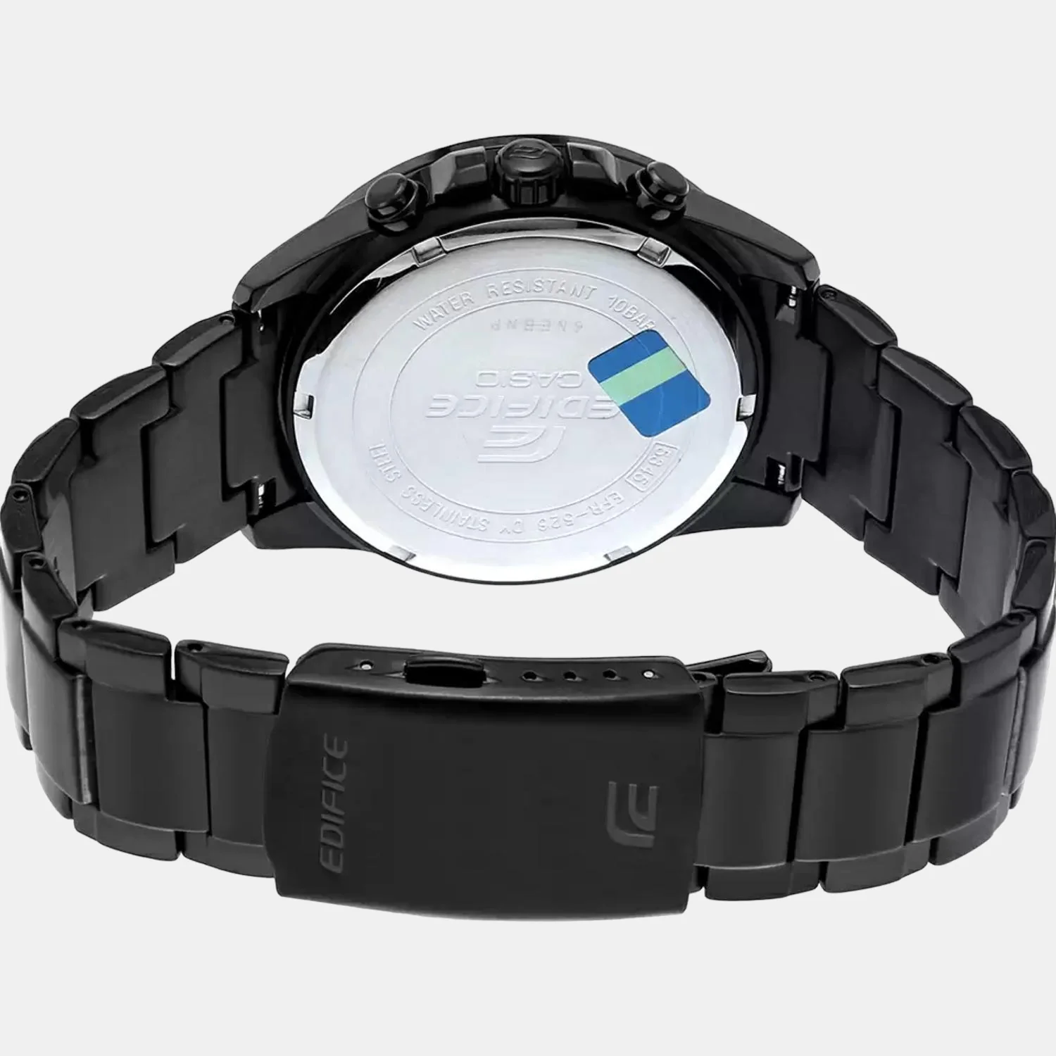 G-Shock Men Quartz Black Dial Chronograph Stainless Steel Watch EX206 - Image 5