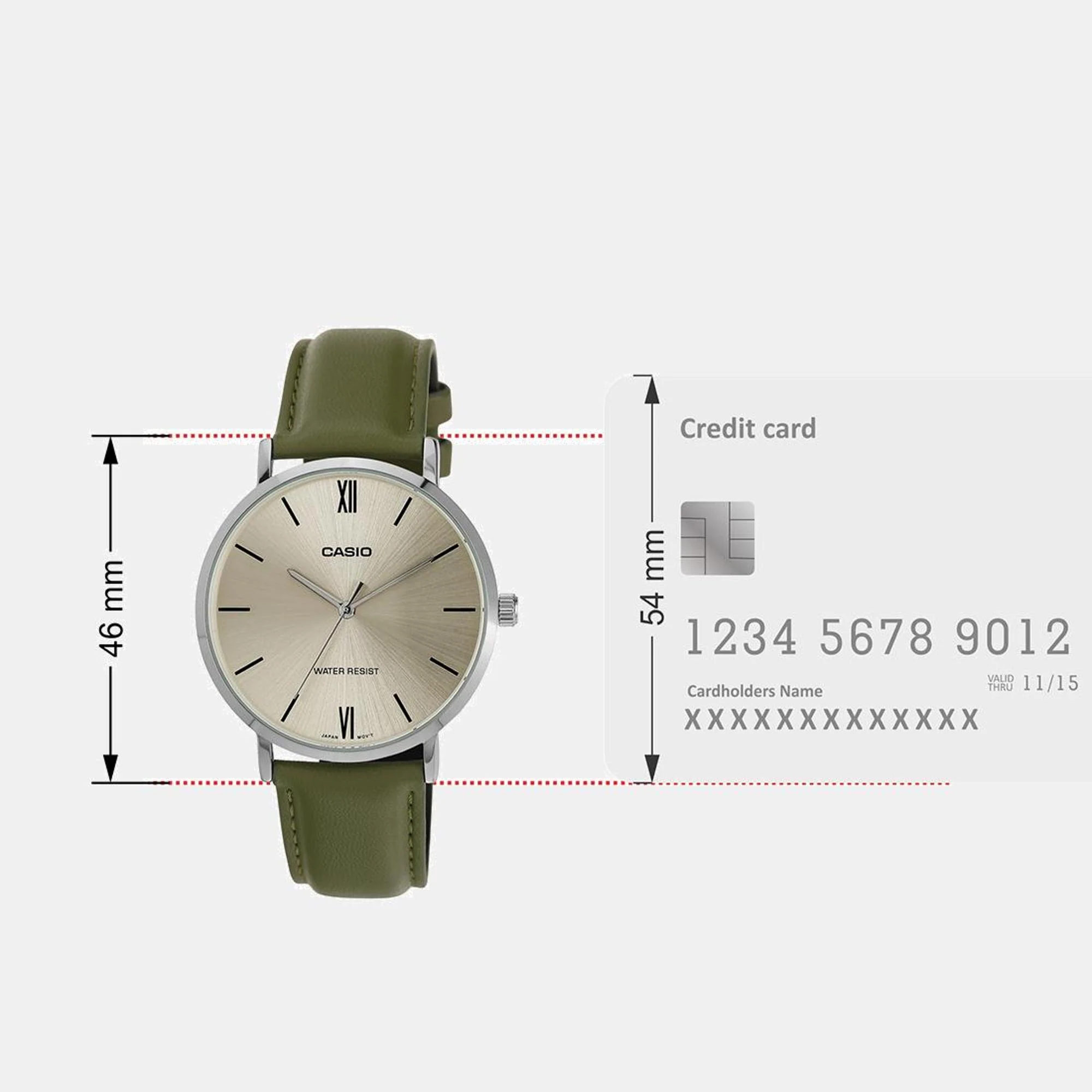 Enticer Men Quartz Beige Dial Analog Leather Watch A2320 - Image 10