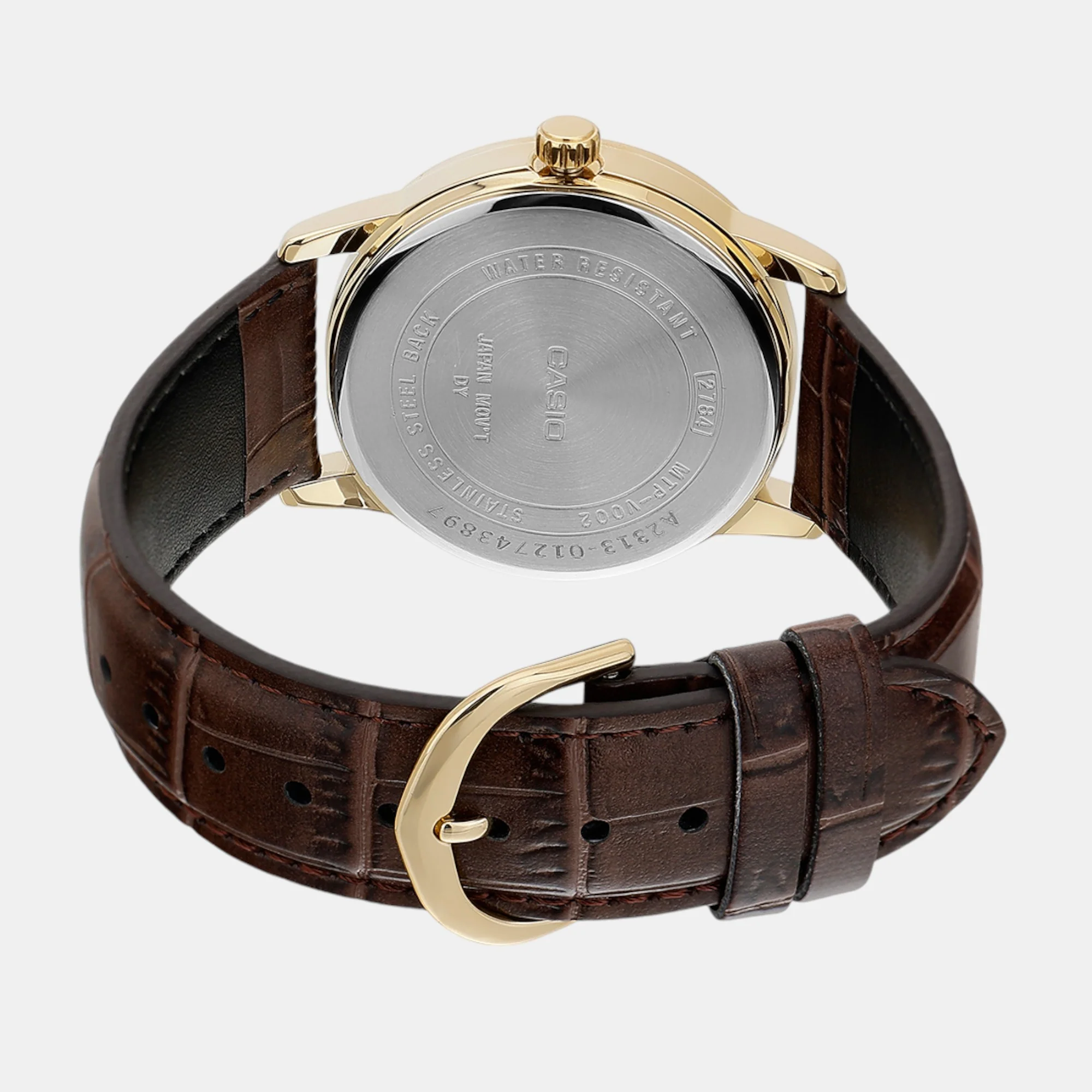 Enticer Men Quartz Black Dial Analog Leather Watch A2313 - Image 6