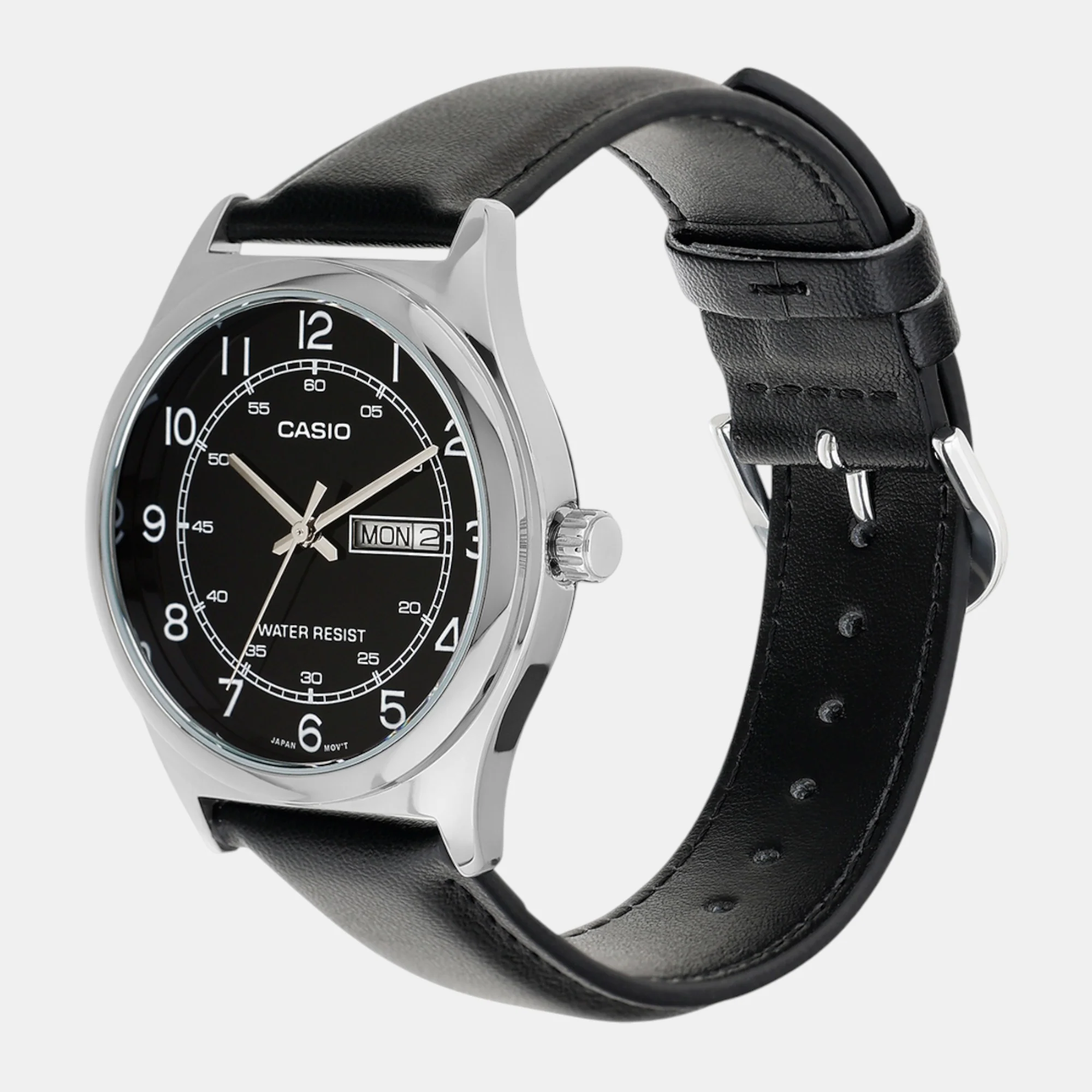 Enticer Men Quartz Black Dial Analog Leather Watch A2317 - Image 2