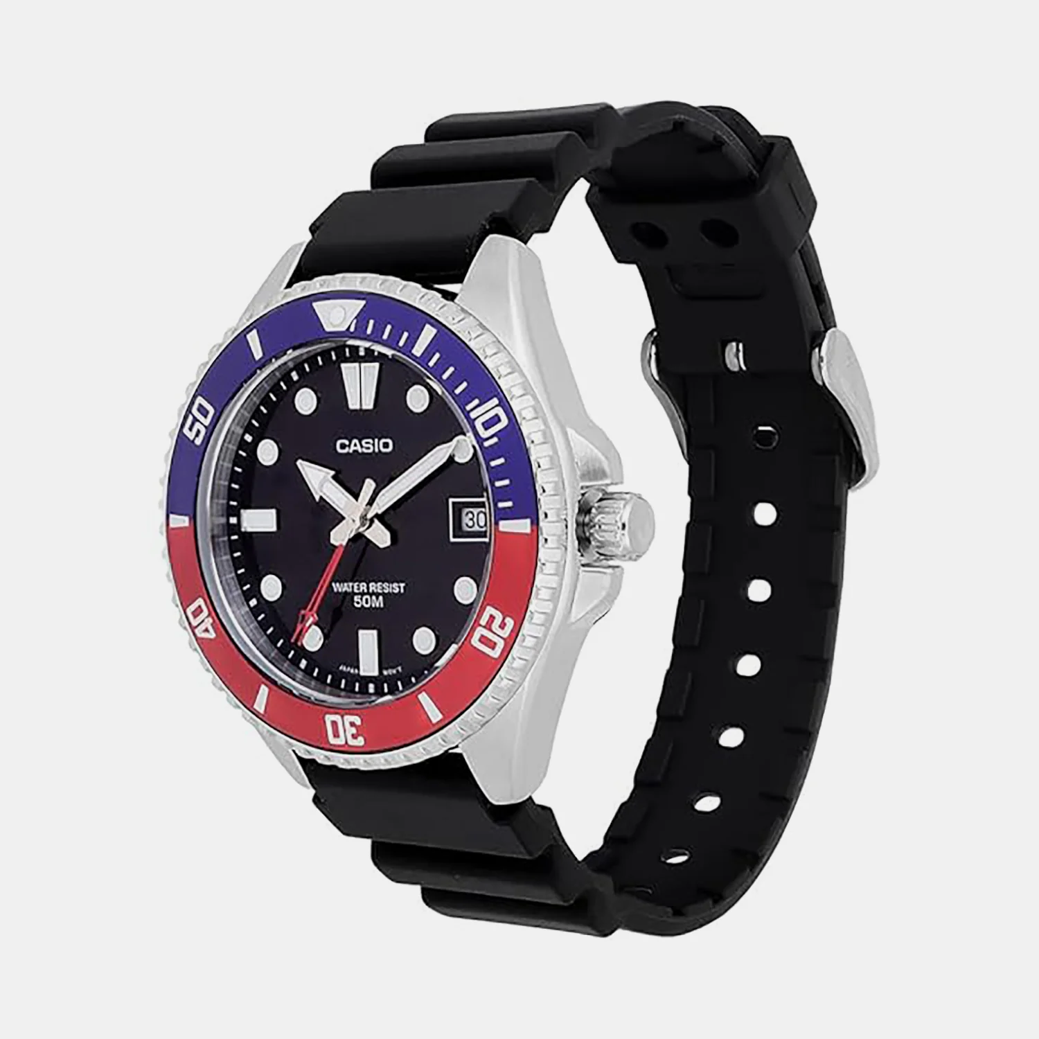 Enticer Men Quartz Black Dial Analog Resin Watch A2194 - Image 5