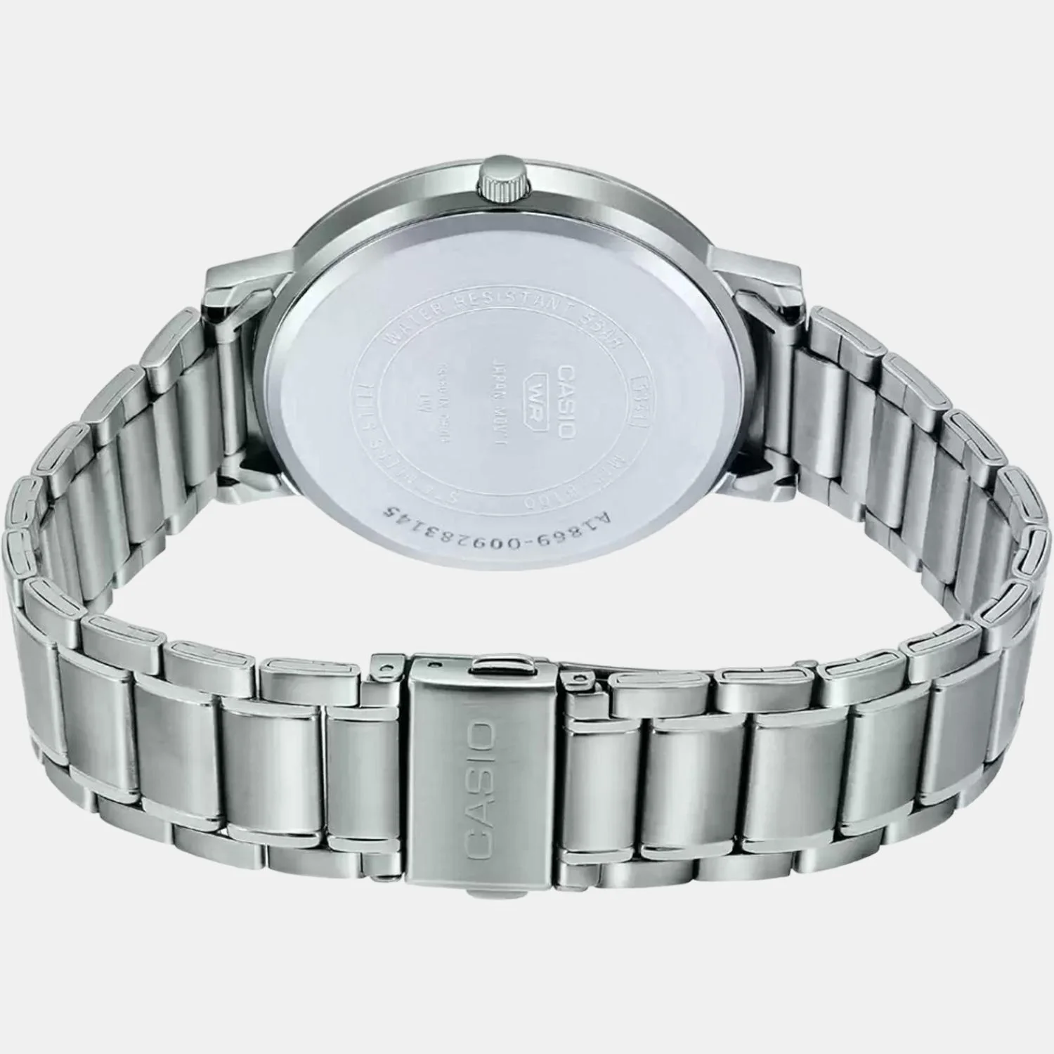 Enticer Men Quartz Black Dial Analog Stainless Steel Watch A1869 - Image 3