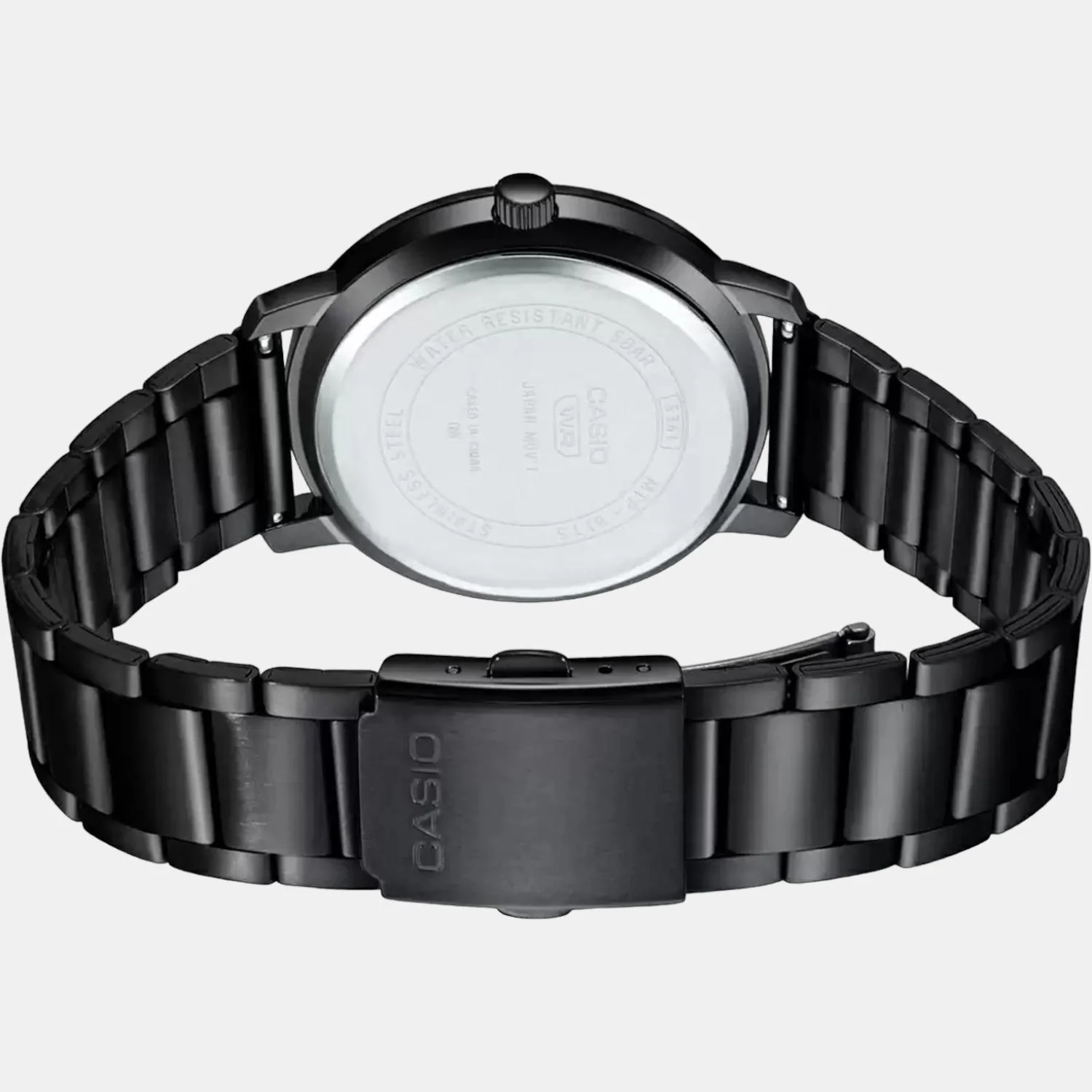 Enticer Men Quartz Black Dial Analog Stainless Steel Watch A1932 - Image 4