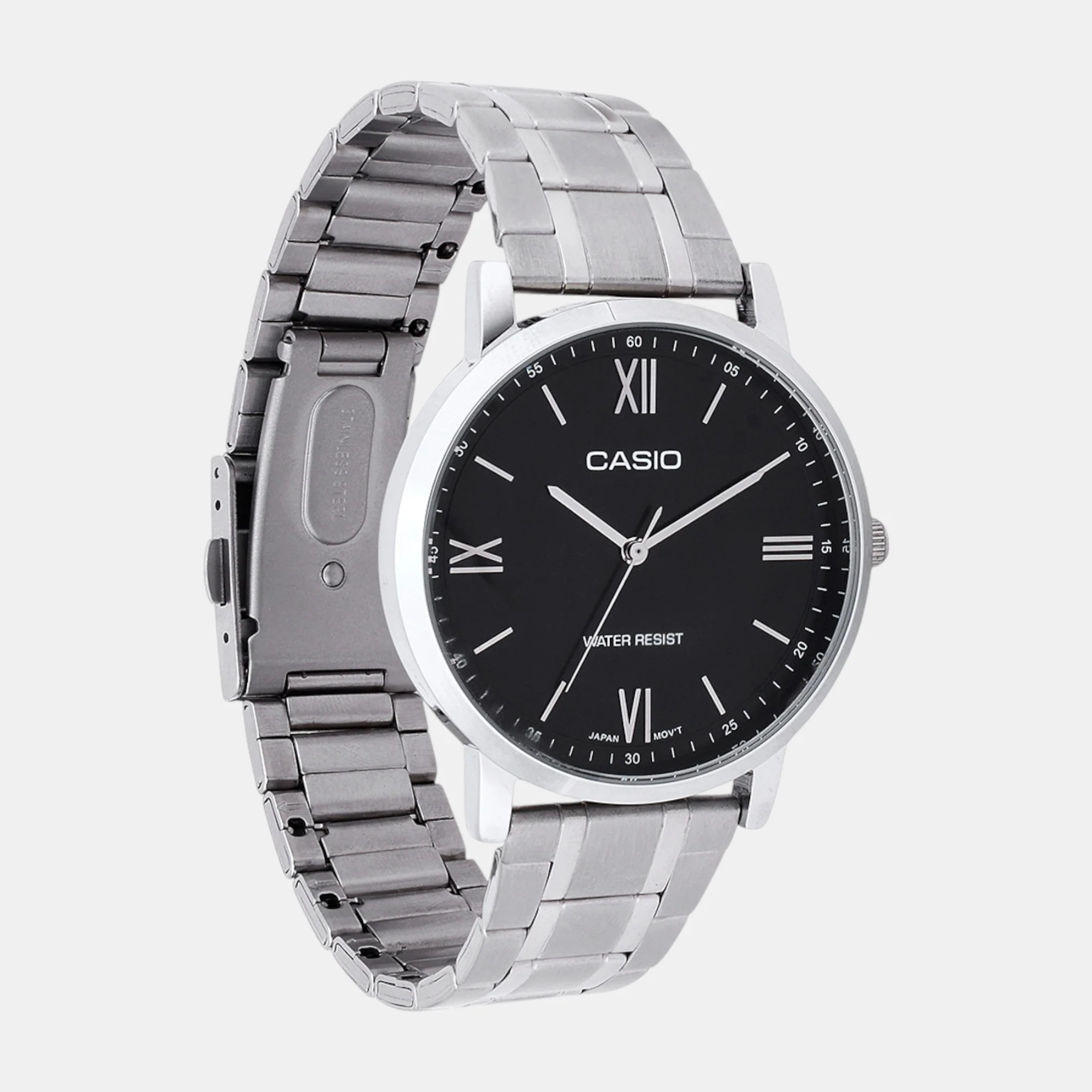 Enticer Men Quartz Black Dial Analog Stainless Steel Watch A2152 - Image 3