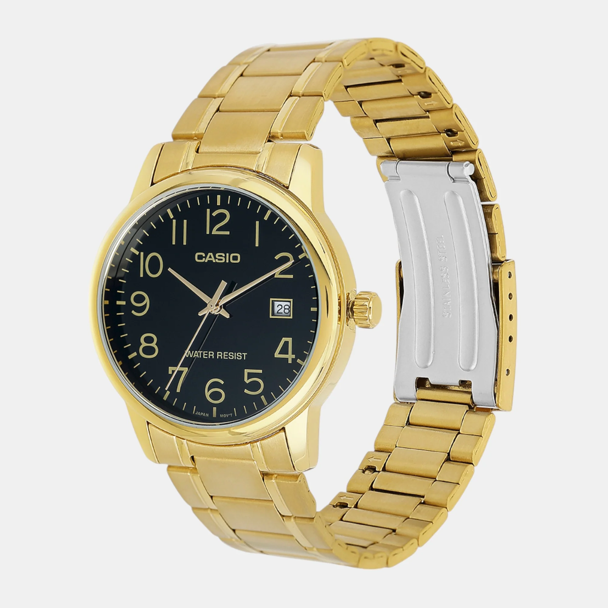 Enticer Men Quartz Black Dial Analog Stainless Steel Watch A2311 - Image 3