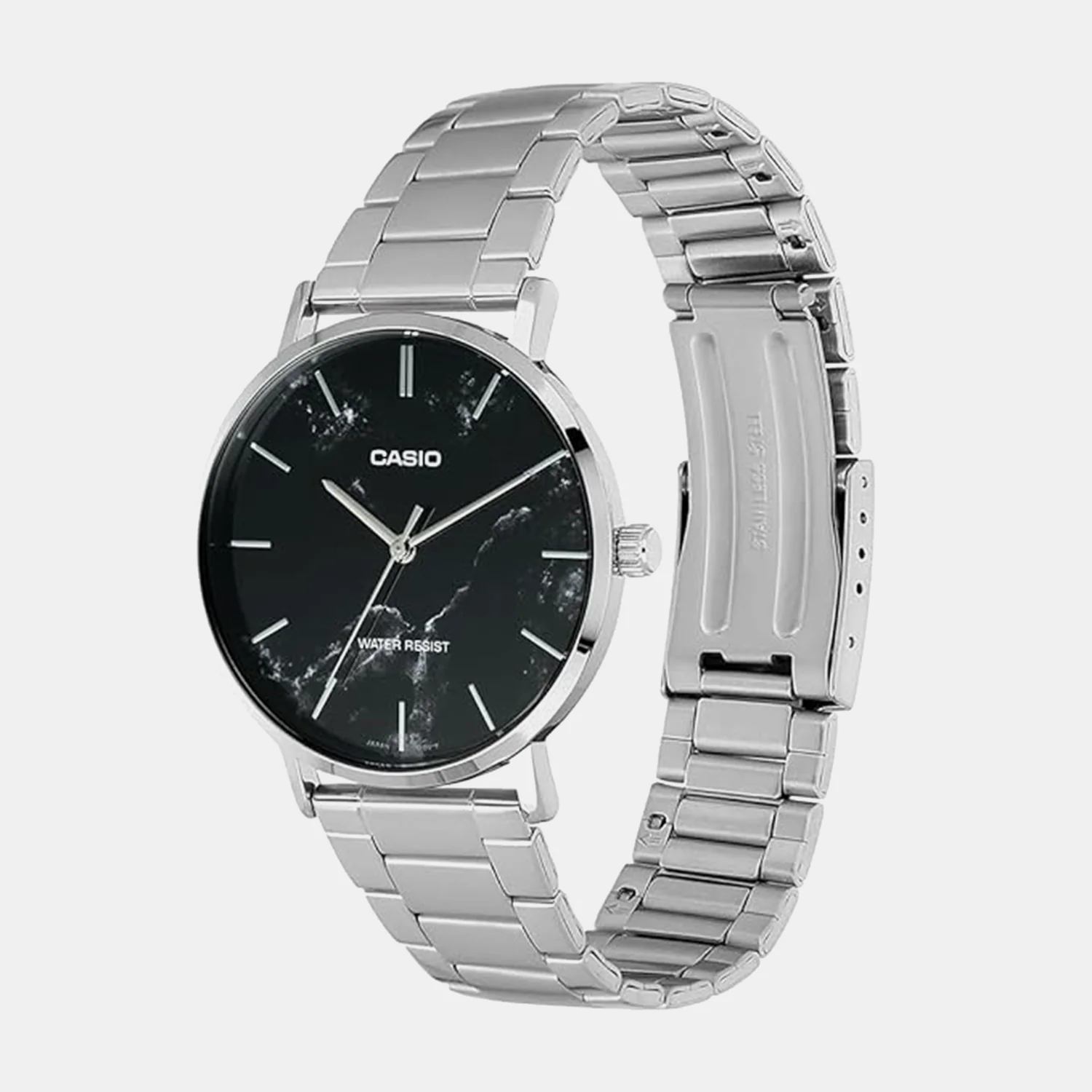 Enticer Men Quartz Black Dial Analog Stainless Steel Watch A2349 - Image 4