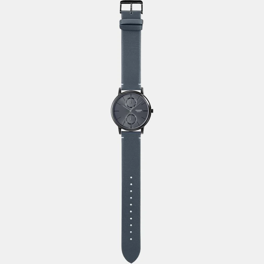 Enticer Men Quartz Black Dial Multi-Function Leather Watch A2061 - Image 5