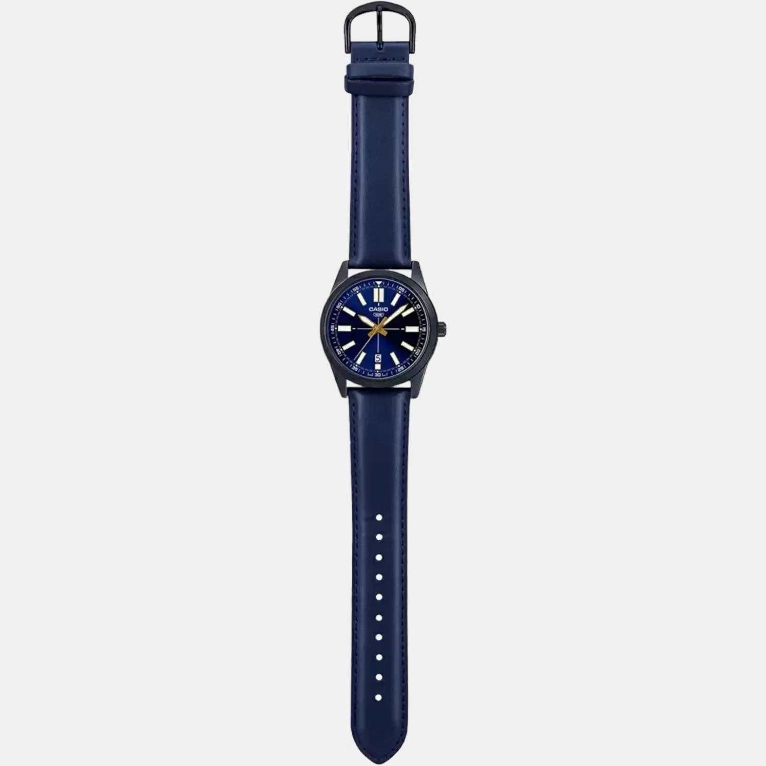 Enticer Men Quartz Blue Dial Analog Leather Watch A1944 - Image 5