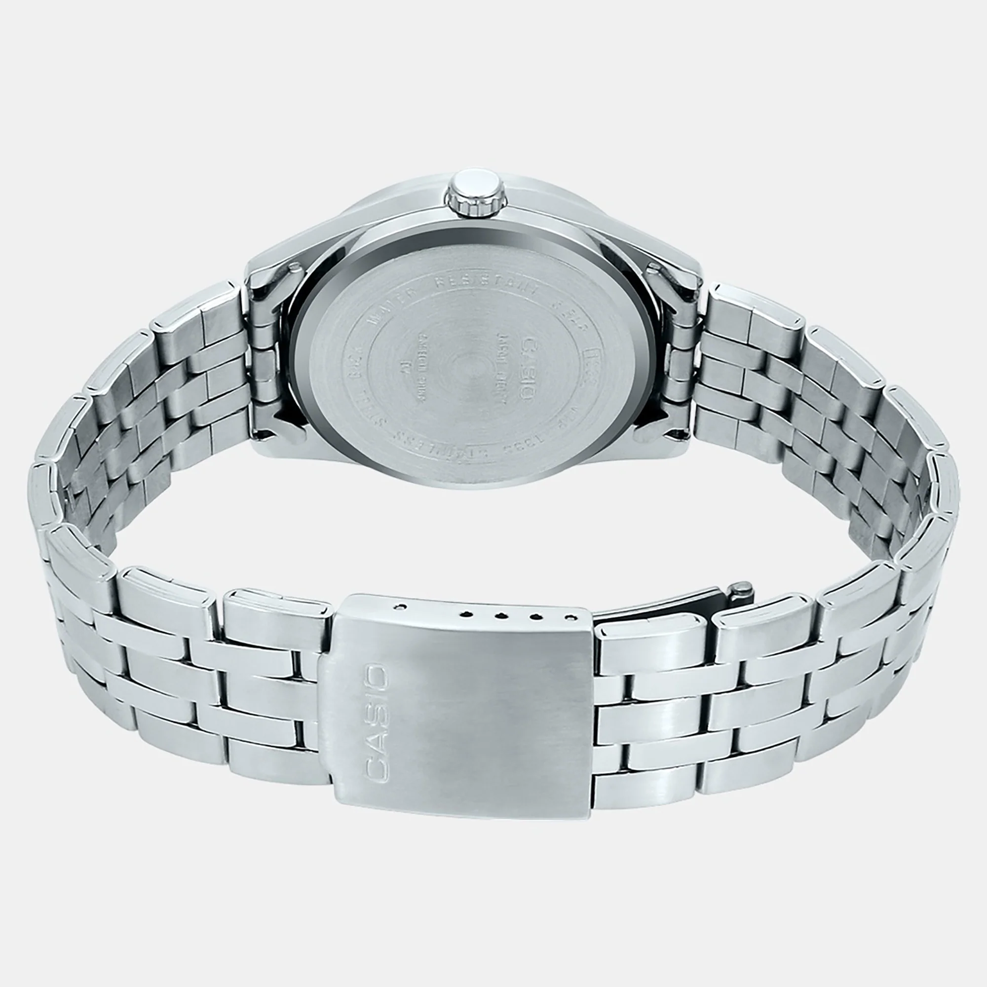Enticer Men Quartz Blue Dial Analog Stainless Steel Watch A1516 - Image 2