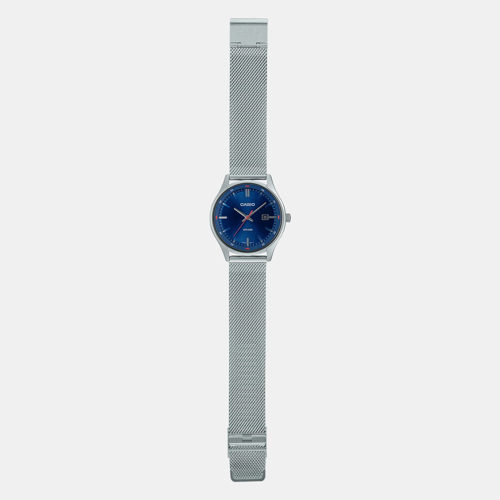 Enticer Men Quartz Blue Dial Analog Stainless Steel Watch A2107 - Image 7