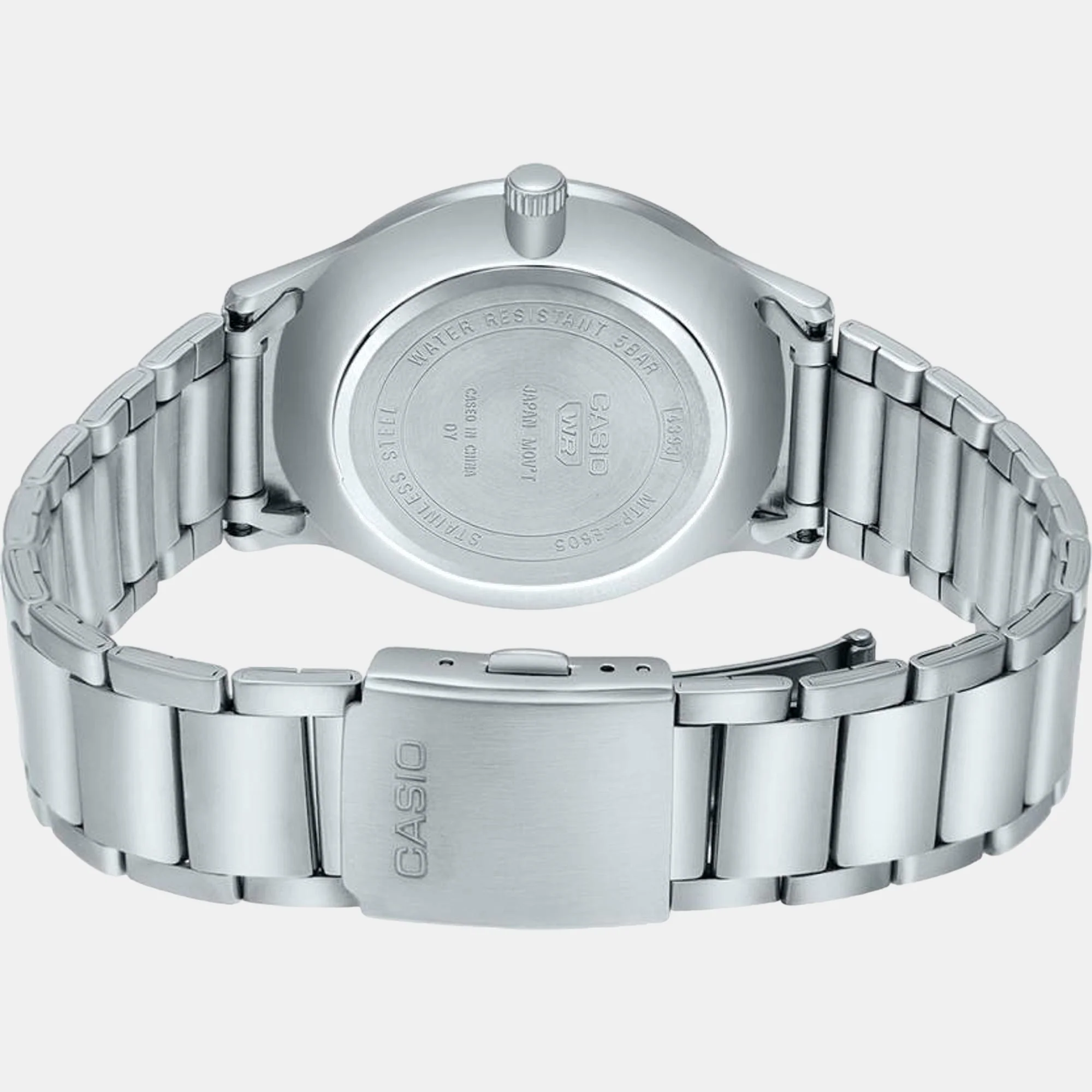 Enticer Men Quartz Blue Dial Analog Stainless Steel Watch A2110 - Image 3