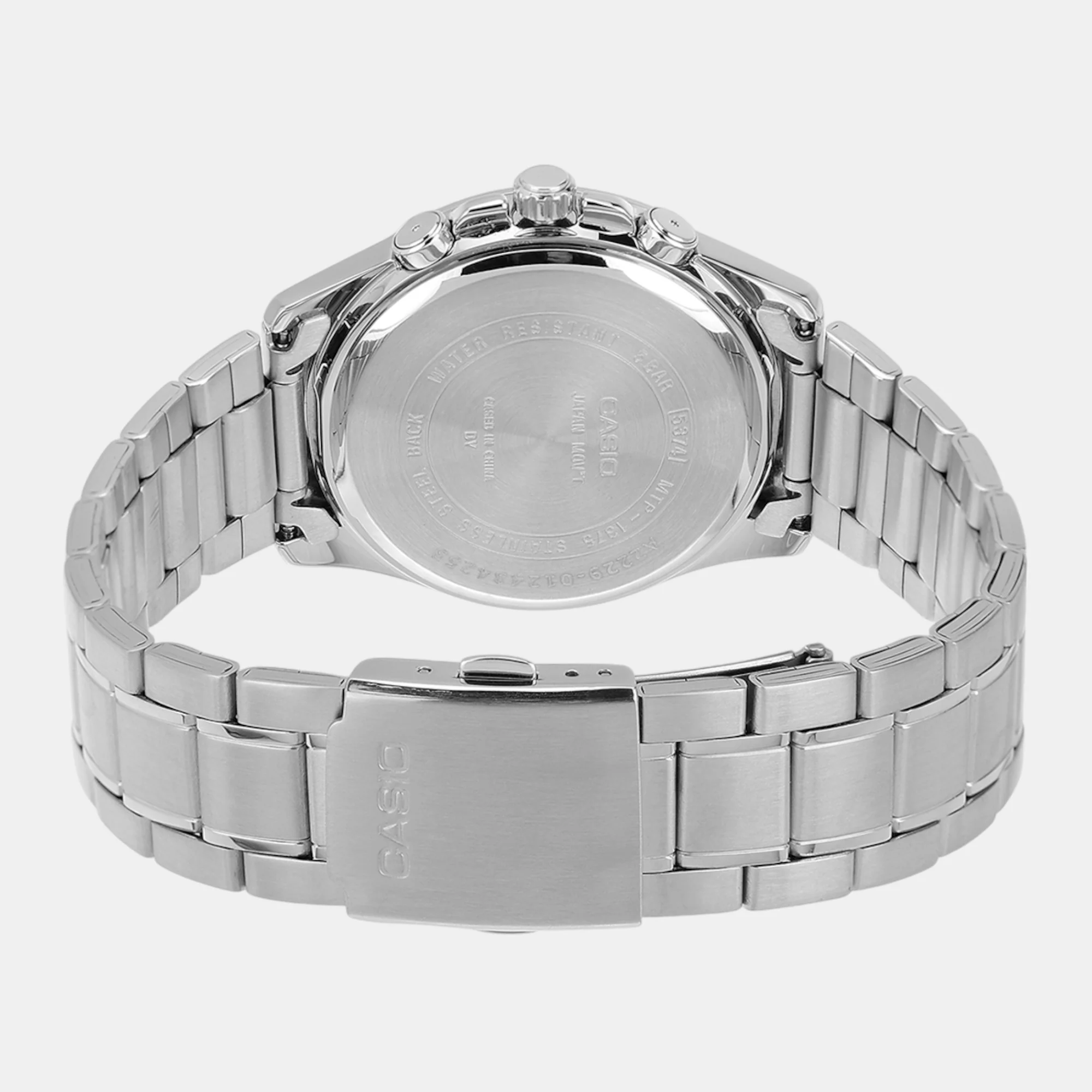 Enticer Men Quartz Blue Dial Multi-Function Stainless Steel Watch A2228 - Image 7