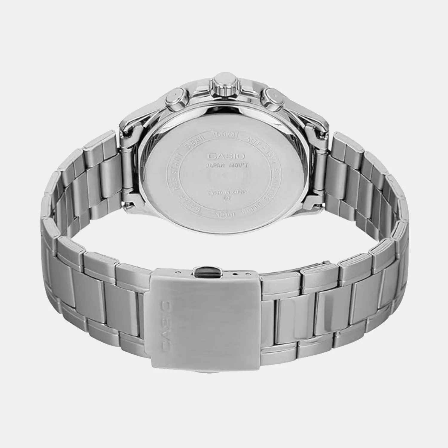 Enticer Men Quartz Blue Dial Multi-Function Stainless Steel Watch A2346 - Image 5
