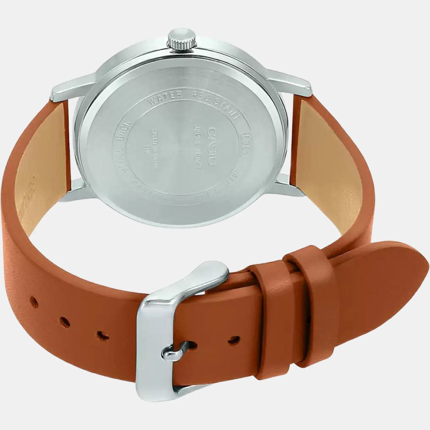 Enticer Men Quartz Brown Dial Analog Leather Watch A1522 - Image 5
