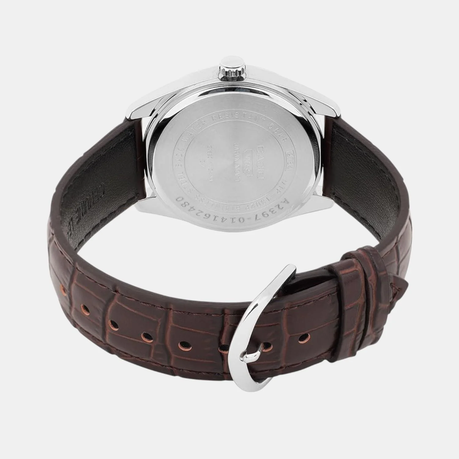 Enticer Men Quartz Brown Dial Analog Leather Watch A2397 - Image 4