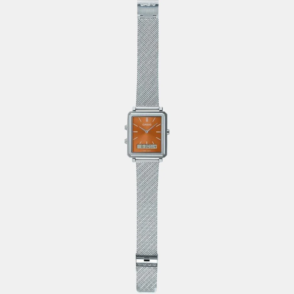 Enticer Men Quartz Orange Dial Analog Watch A2088 - Image 5