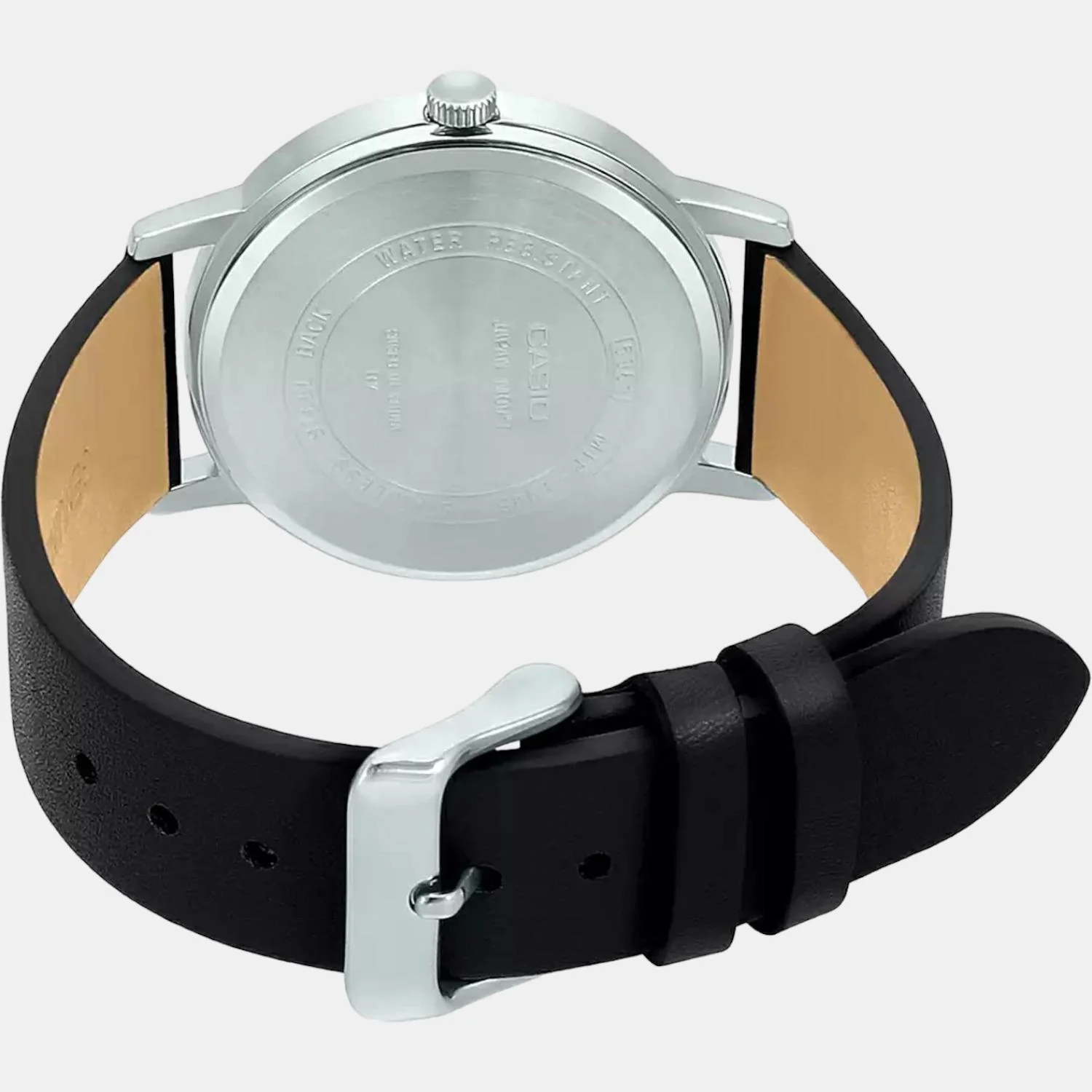 Enticer Men Quartz Grey Dial Analog Leather Watch A1521 - Image 5