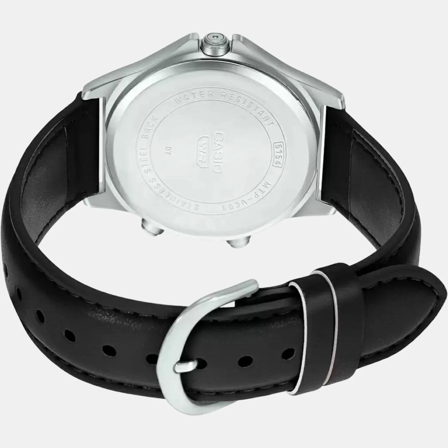 Enticer Men Quartz White Dial Analog Leather Watch A1927 - Image 4