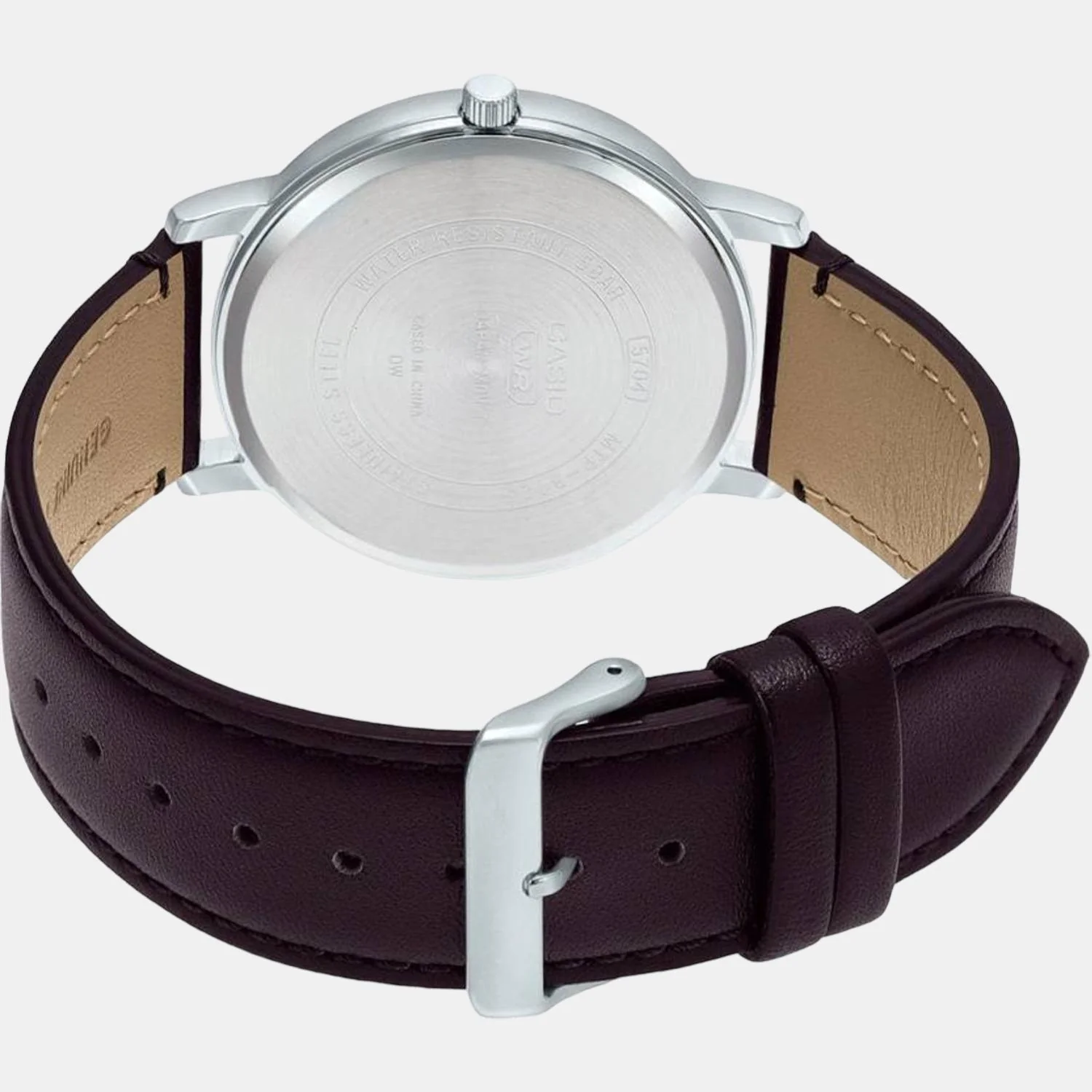 Enticer Men Quartz White Dial Analog Leather Watch A2046 - Image 3
