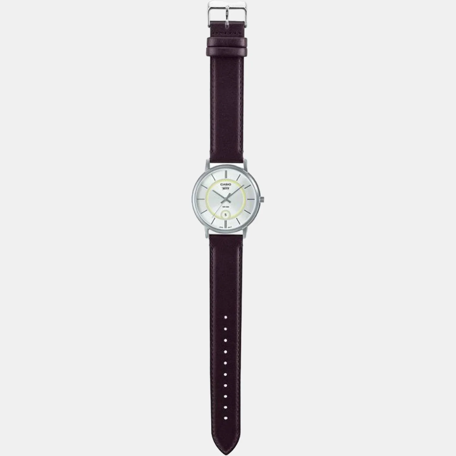 Enticer Men Quartz White Dial Analog Leather Watch A2046 - Image 5