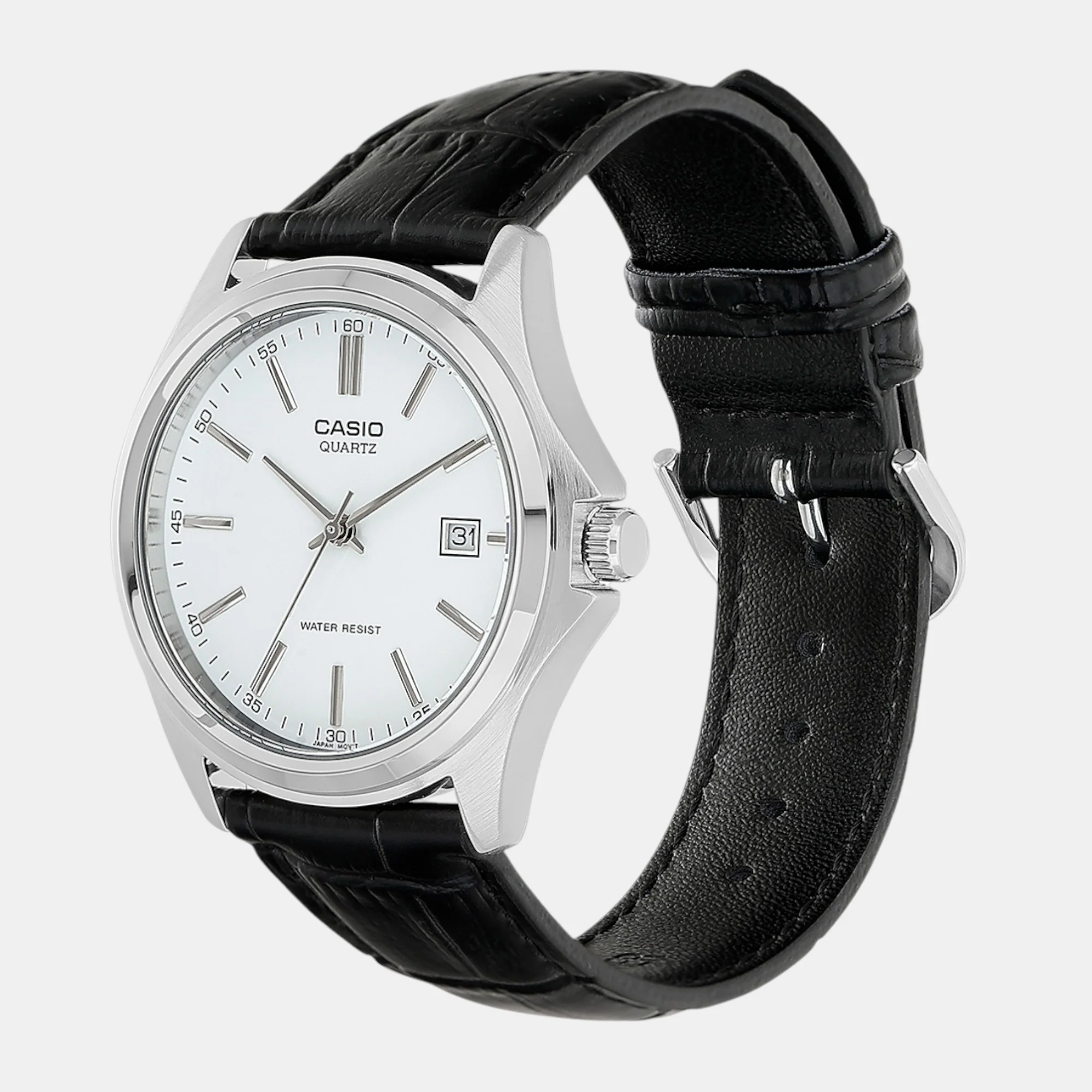 Enticer Men Quartz White Dial Analog Leather Watch A2300 - Image 3