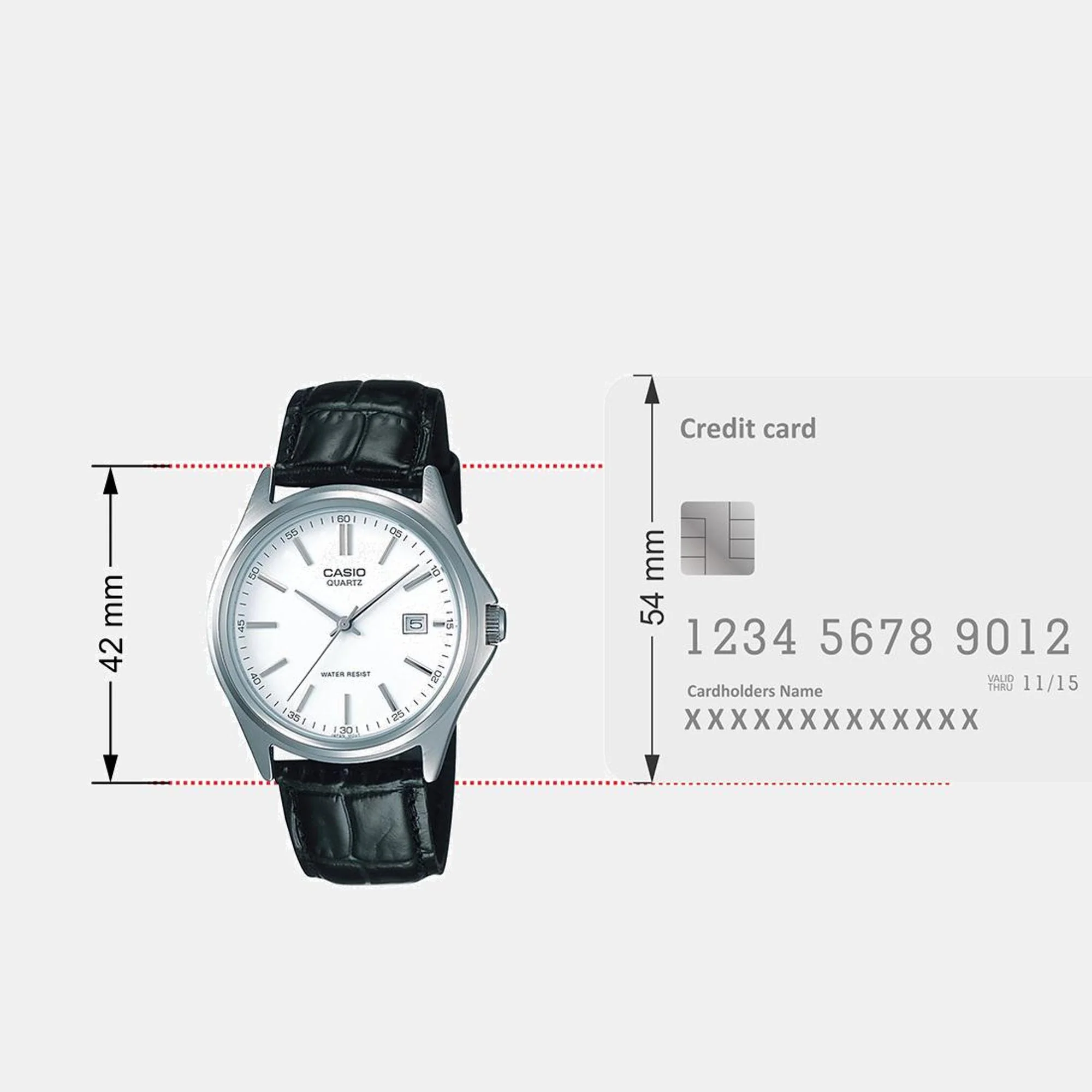 Enticer Men Quartz White Dial Analog Leather Watch A2300 - Image 9