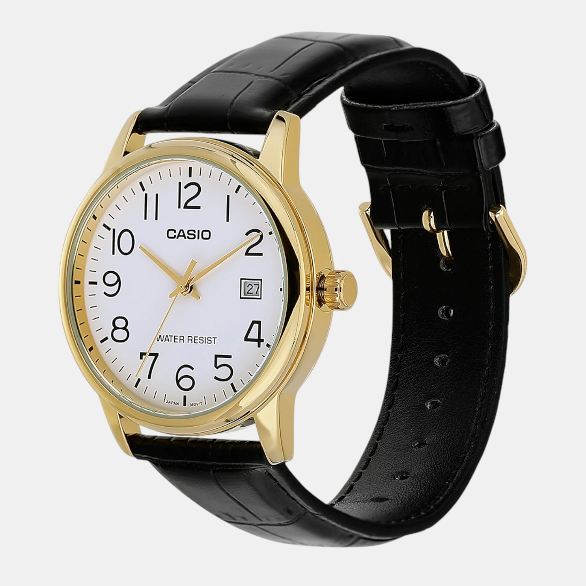 Enticer Men Quartz White Dial Analog Leather Watch A2314 - Image 2
