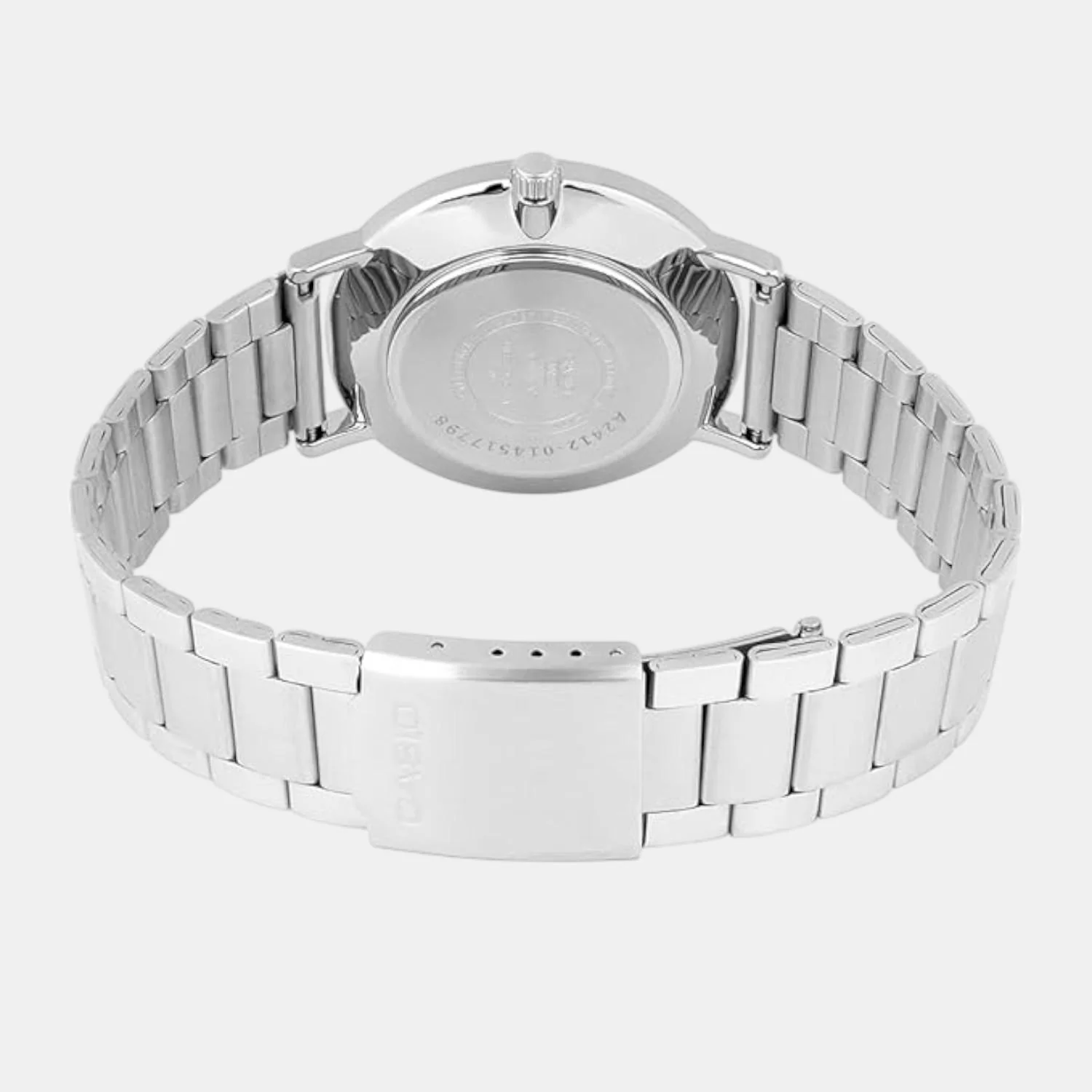 Enticer Men Quartz White Dial Analog Stainless Steel Watch A2412 - Image 5
