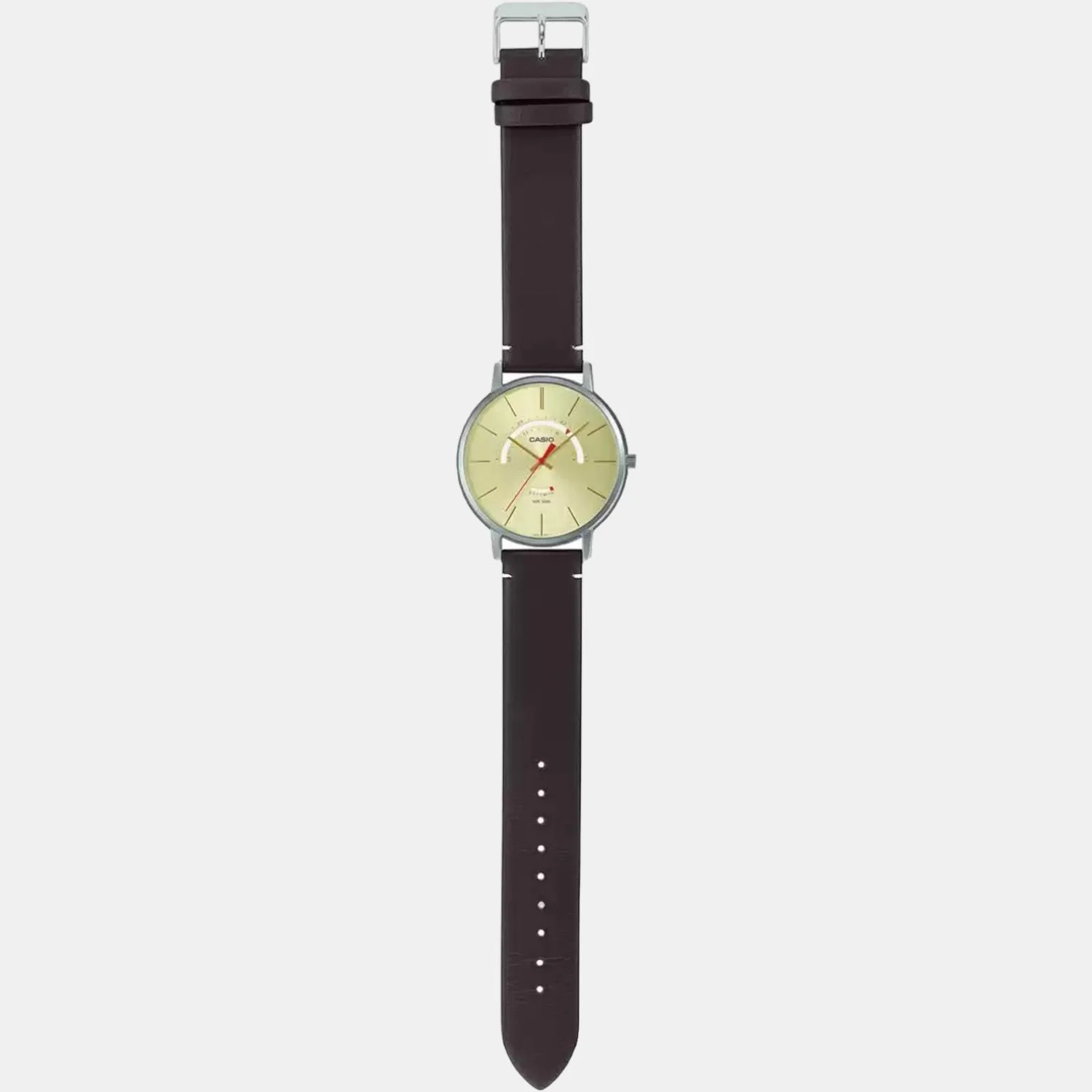 Enticer Men Quartz Yellow Dial Analog Leather Watch A1879 - Image 6