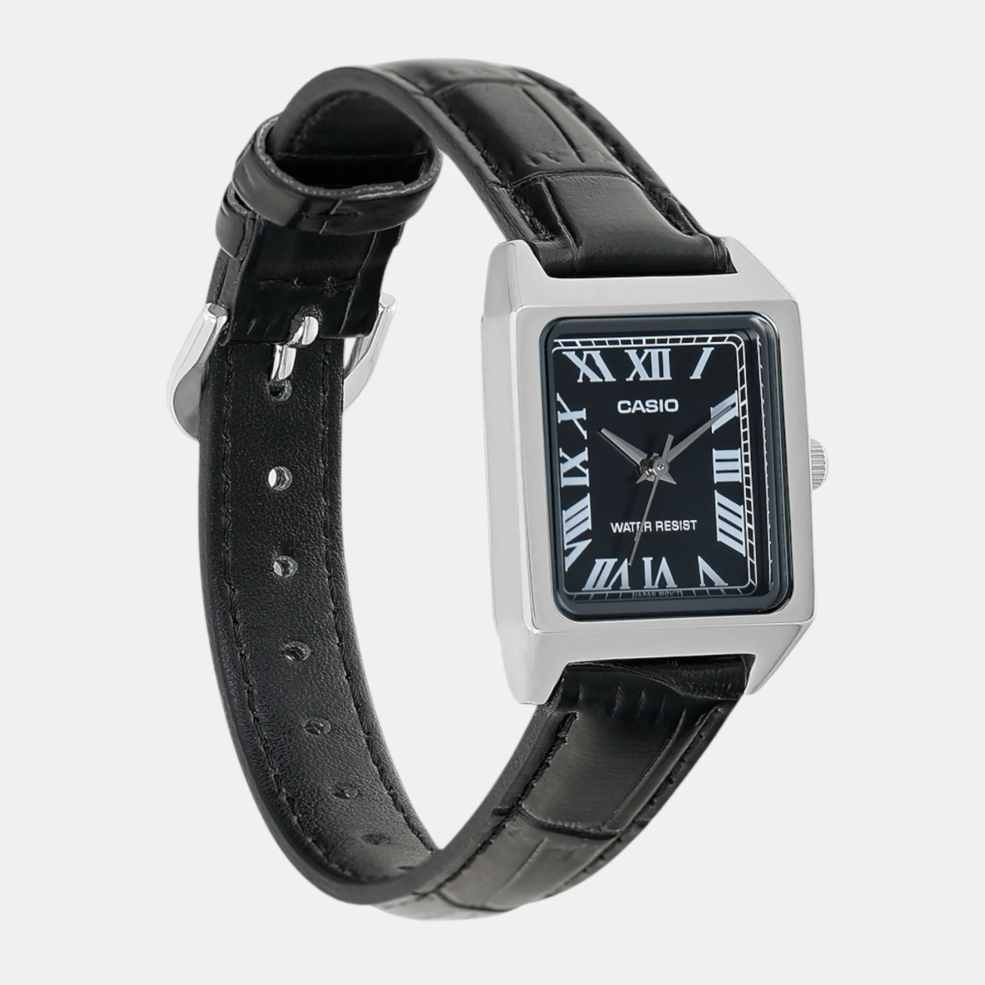 Enticer Women Quartz Black Dial Analog Leather Watch A2286 - Image 3
