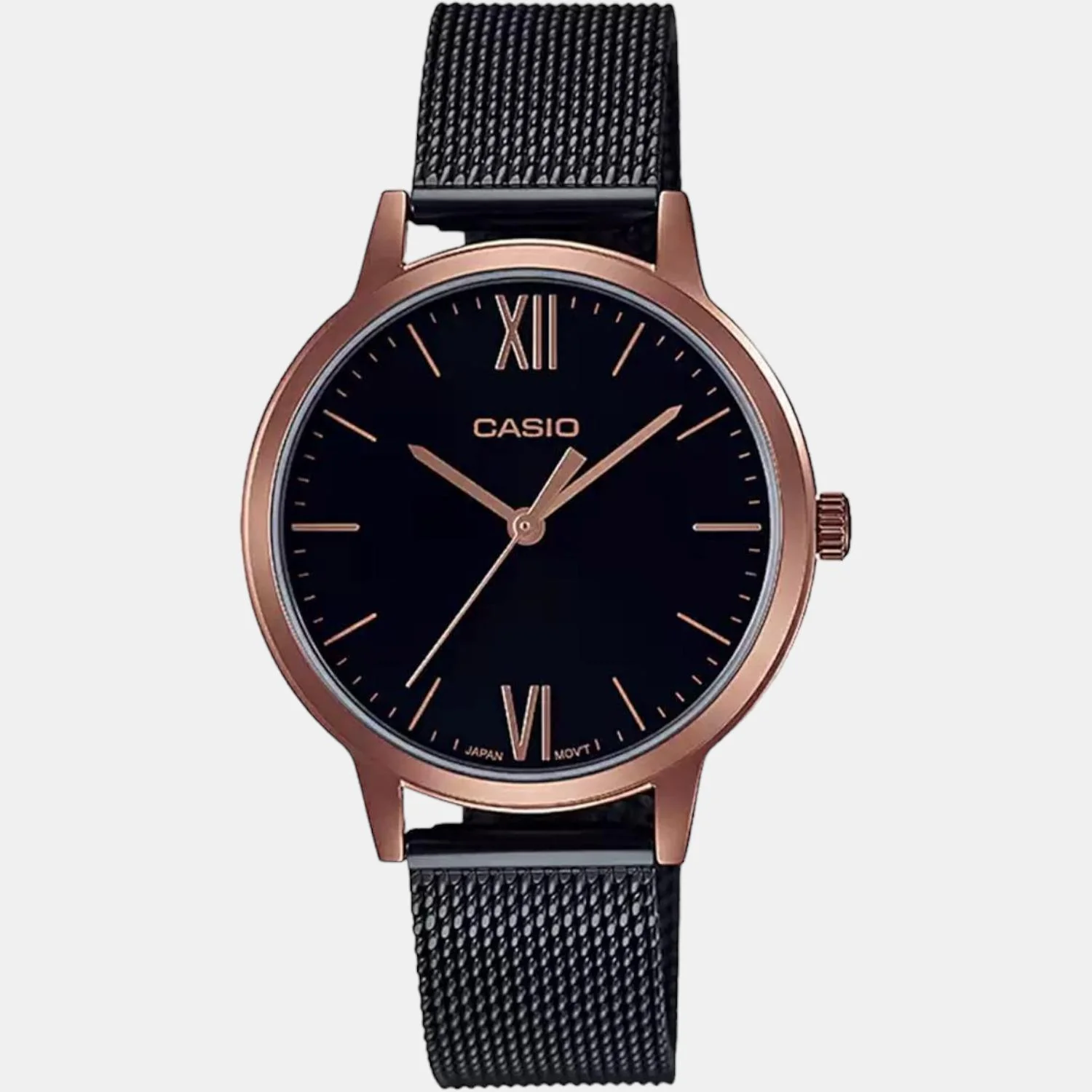 Enticer Women Quartz Black Dial Analog Mesh Watch A1791 - Image 2