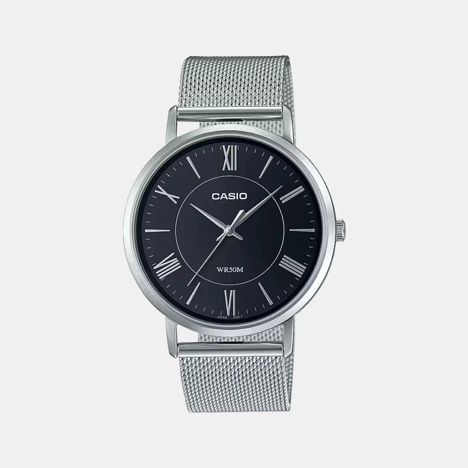 Enticer Women Quartz Black Dial Analog Stainless Steel Watch A1917