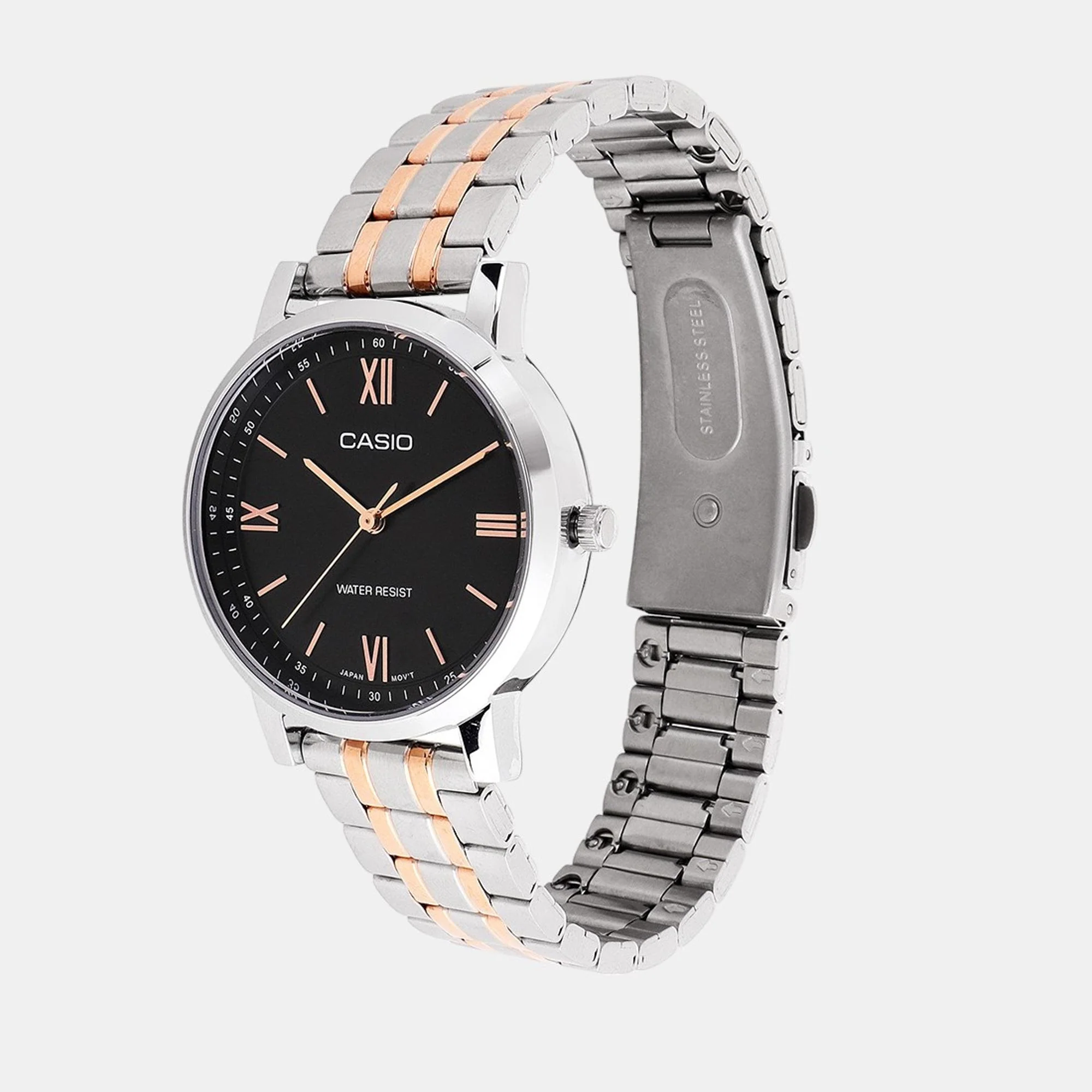 Enticer Women Quartz Black Dial Analog Stainless Steel Watch A2157 - Image 2