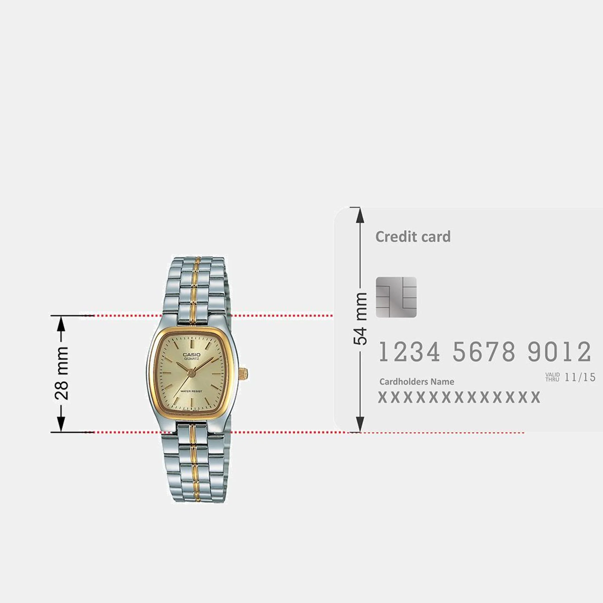 Enticer Women Quartz Gold Dial Analog Stainless Steel Watch A2272 - Image 8