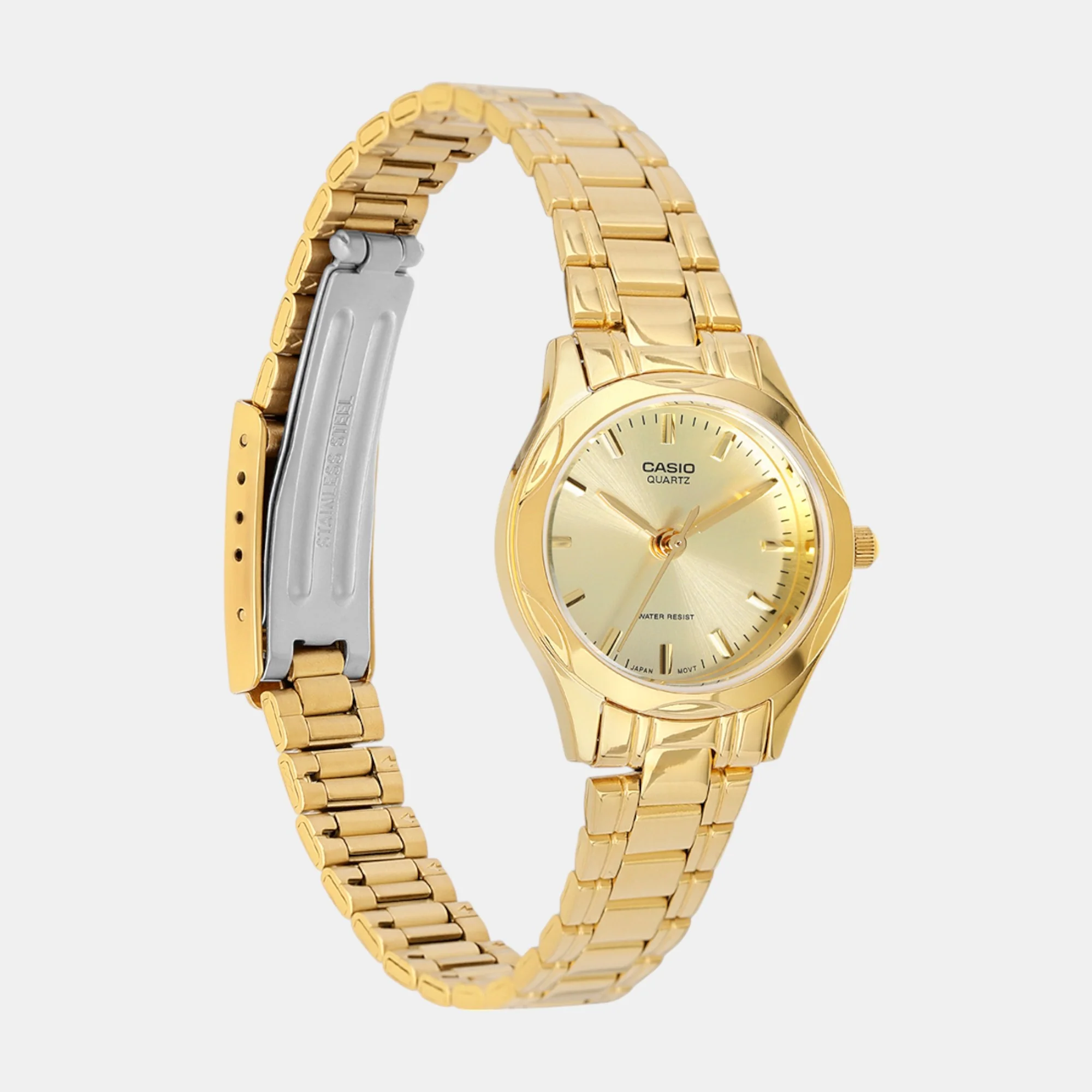 Enticer Women Quartz Gold Dial Analog Stainless Steel Watch A2276 - Image 4