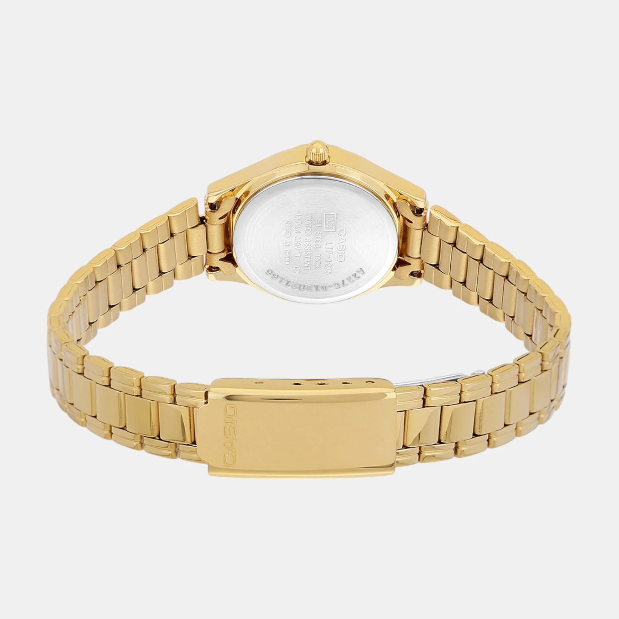 Enticer Women Quartz Gold Dial Analog Stainless Steel Watch A2276 - Image 7