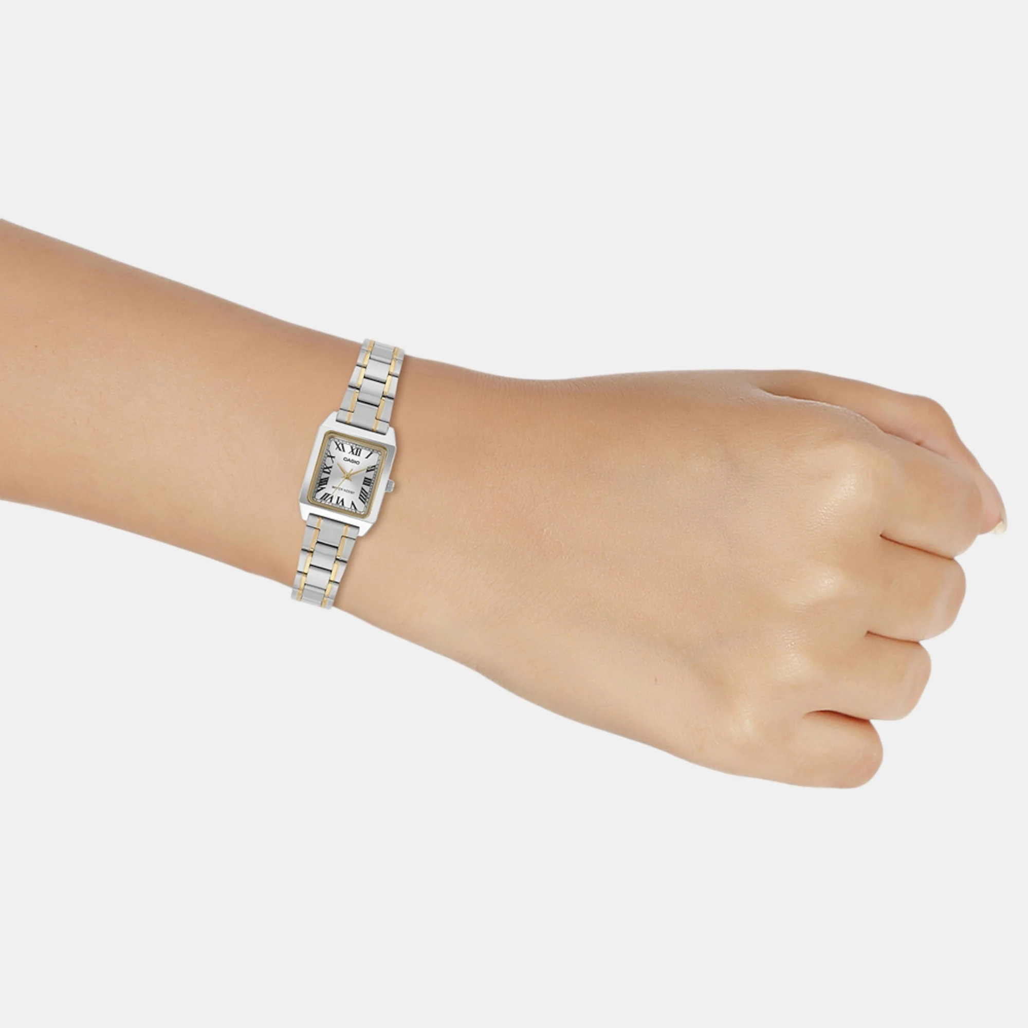 Enticer Women Quartz Silver Dial Analog Stainless Steel Watch A2293 - Image 7